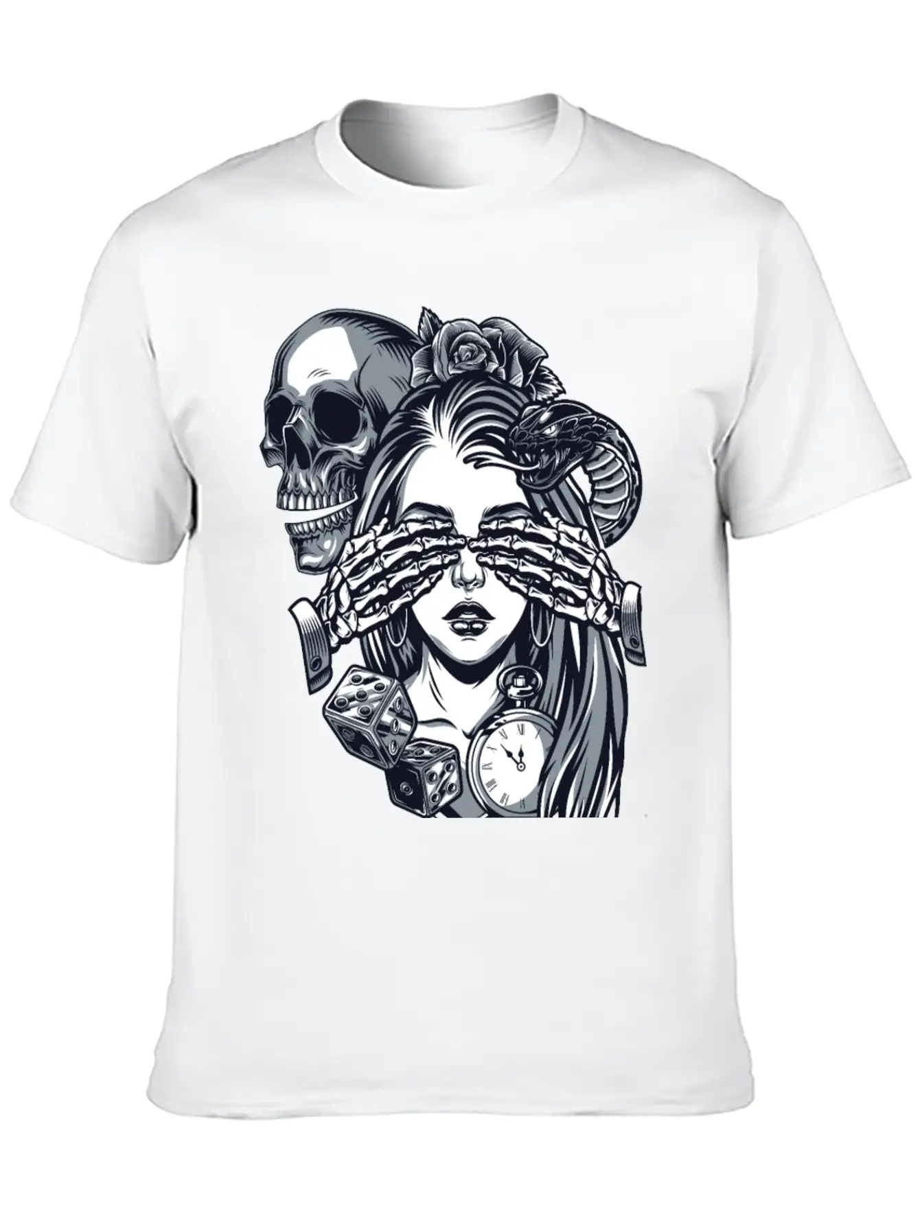 Chicano Street Art Relaxed Everyday Tee – Lightweight And Durable Cotton