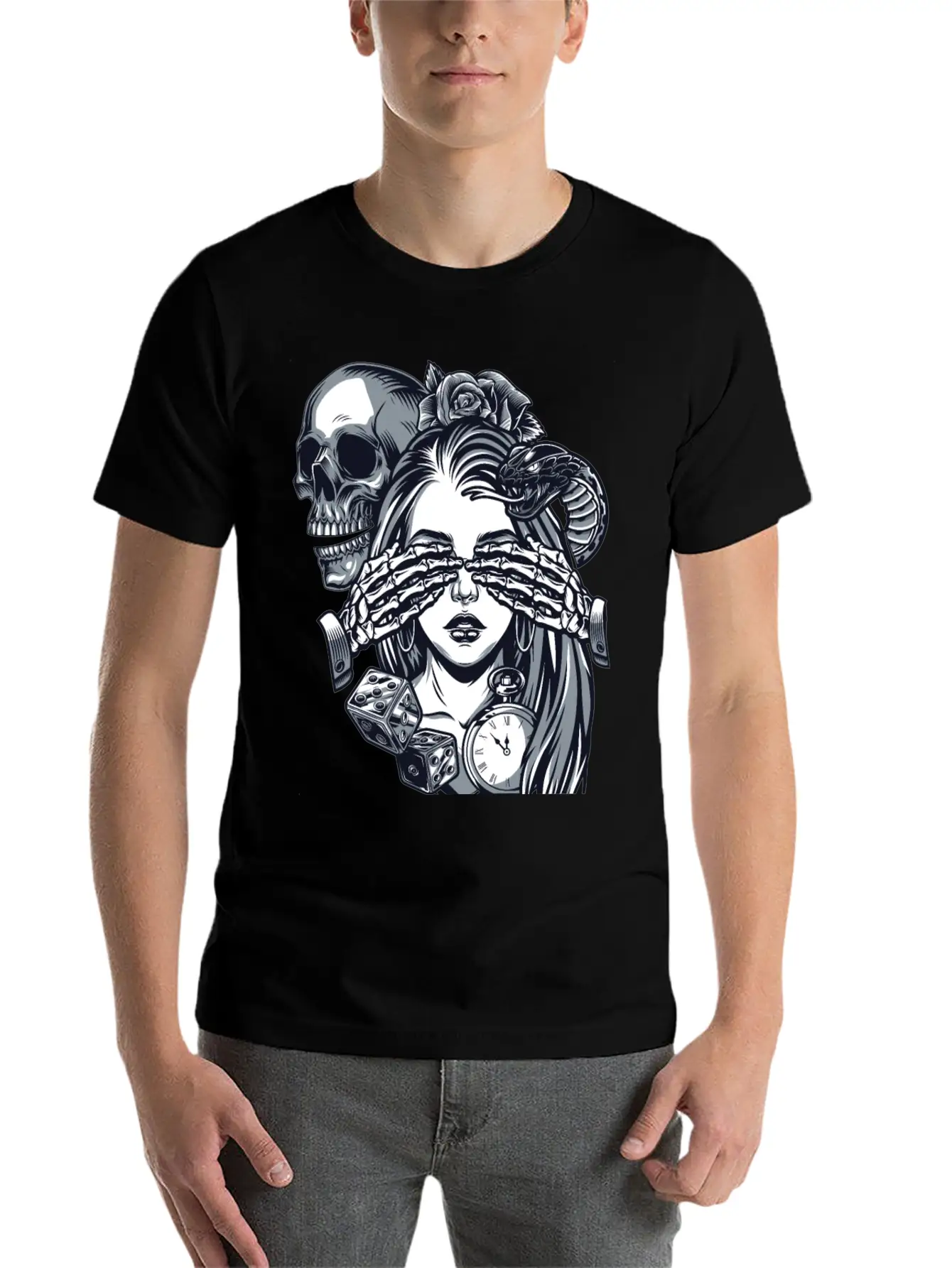 Chicano Street Art Relaxed Everyday Tee – Lightweight And Durable Cotton