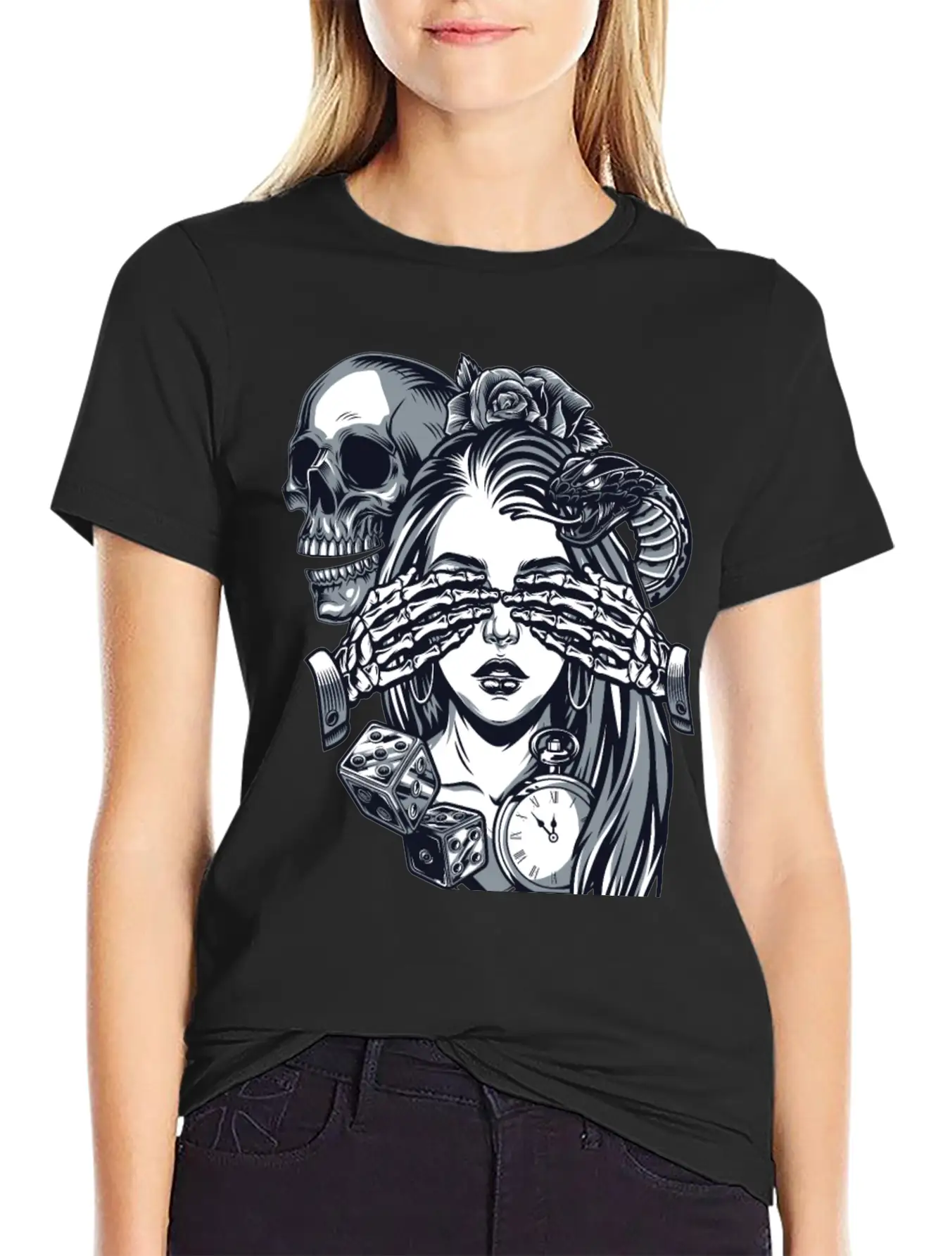 Chicano Street Art Relaxed Everyday Tee – Lightweight And Durable Cotton