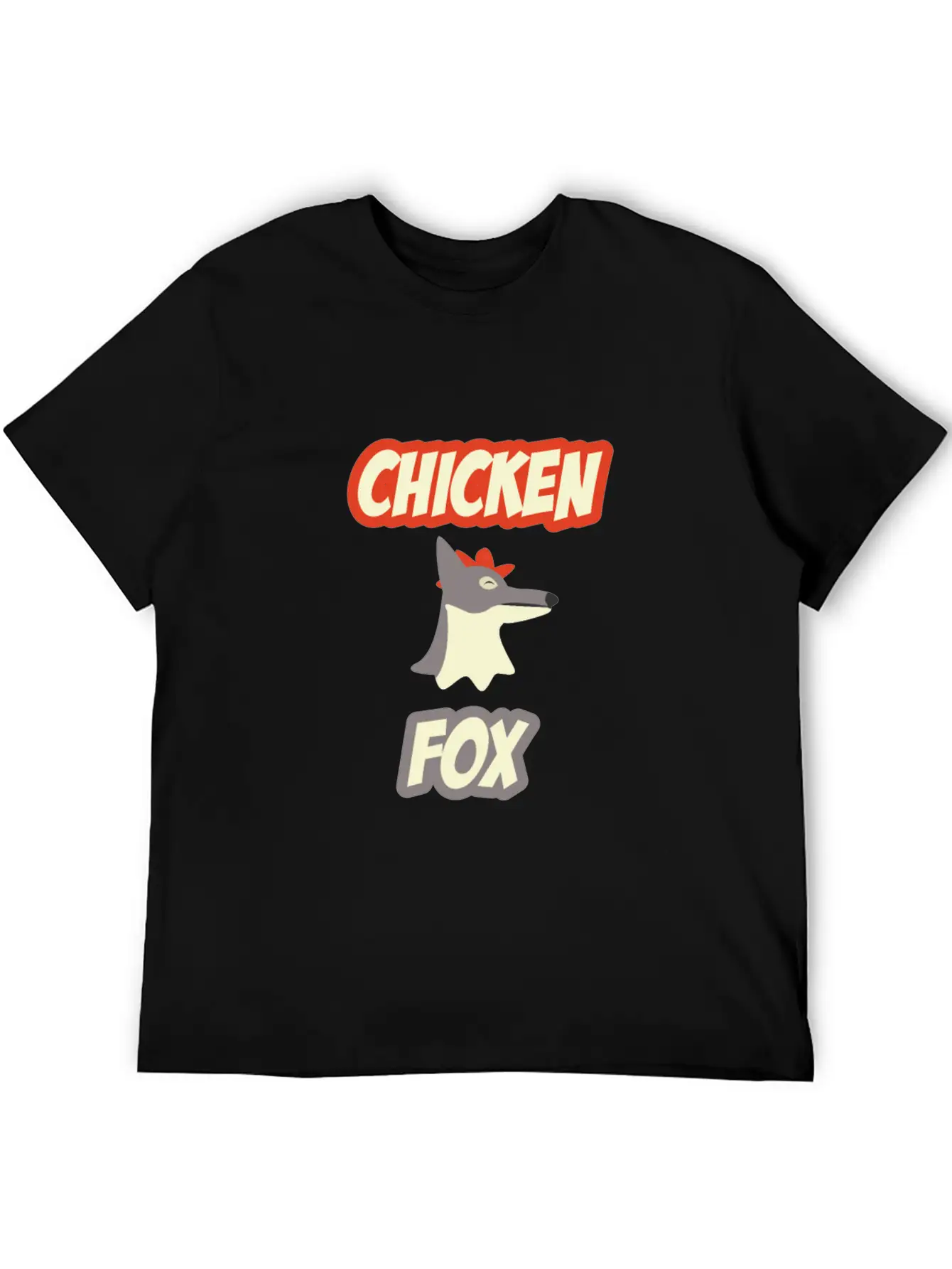 Chicken Fox - Fox Essential Cotton Tee For Daily Outfits – Unisex Style