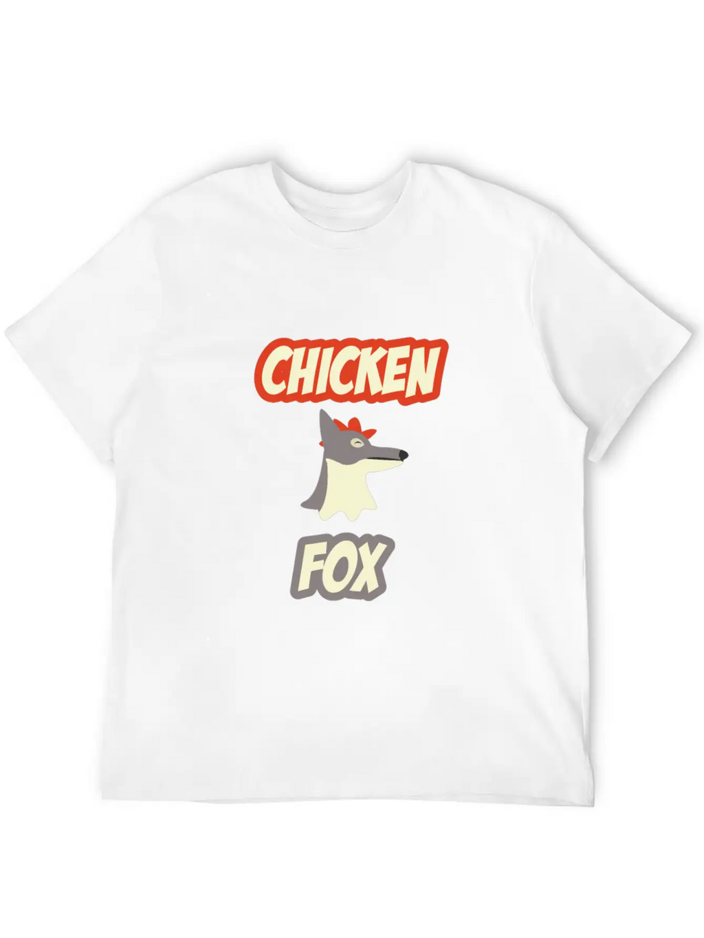 Chicken Fox - Fox Essential Cotton Tee For Daily Outfits – Unisex Style