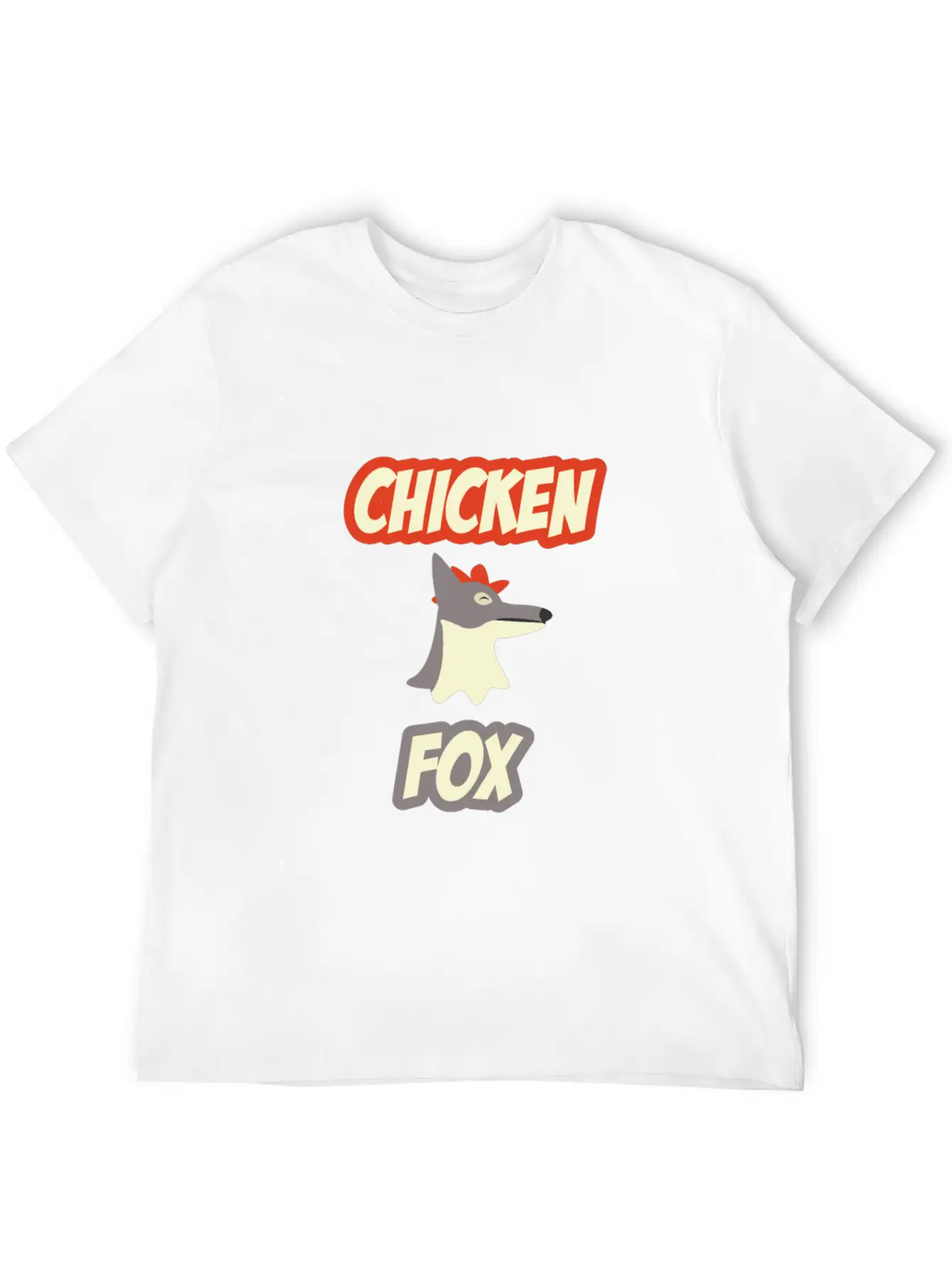 Chicken Fox - Fox Essential Cotton Tee For Daily Outfits – Unisex Style