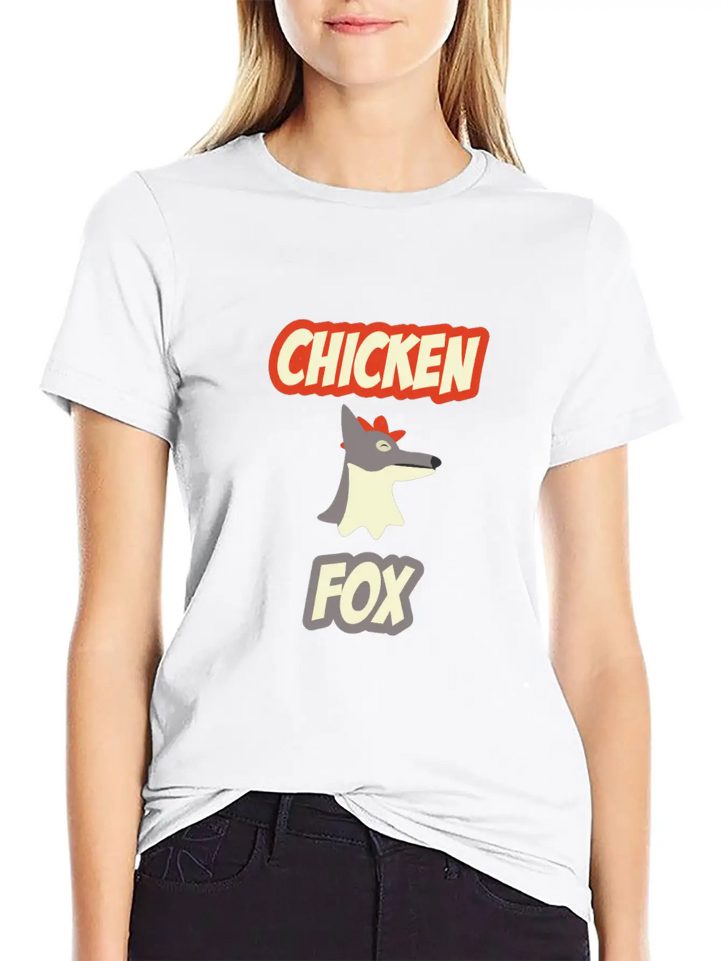 Chicken Fox - Fox Essential Cotton Tee For Daily Outfits – Unisex Style