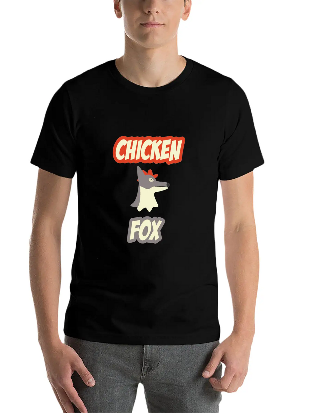 Chicken Fox - Fox Essential Cotton Tee For Daily Outfits – Unisex Style