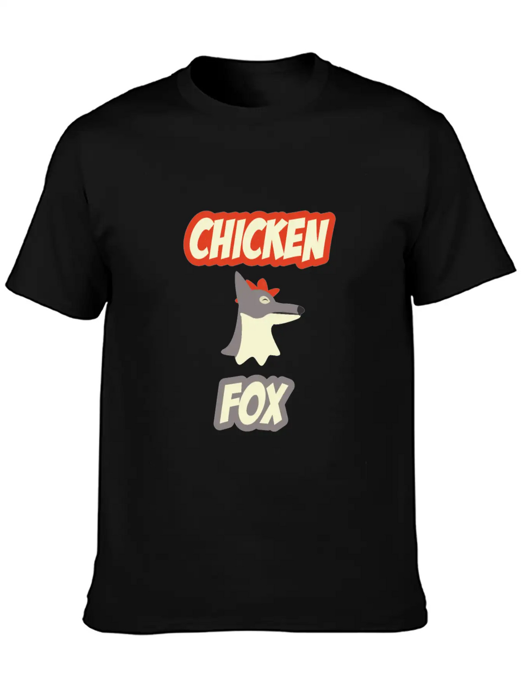 Chicken Fox - Fox Essential Cotton Tee For Daily Outfits – Unisex Style