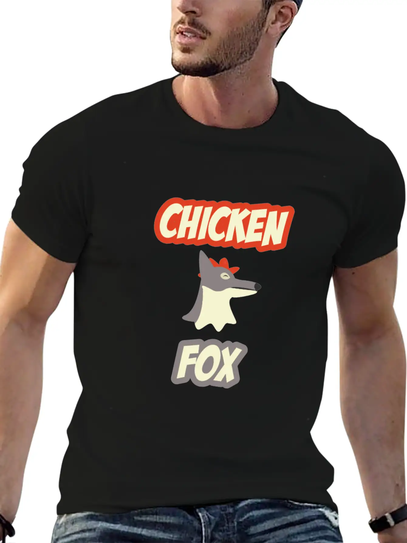Chicken Fox - Fox Essential Cotton Tee For Daily Outfits – Unisex Style