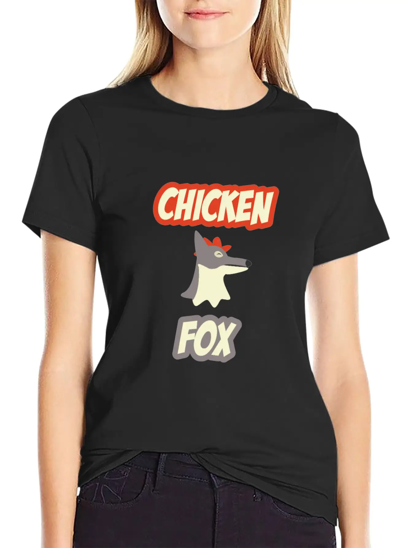 Chicken Fox - Fox Essential Cotton Tee For Daily Outfits – Unisex Style