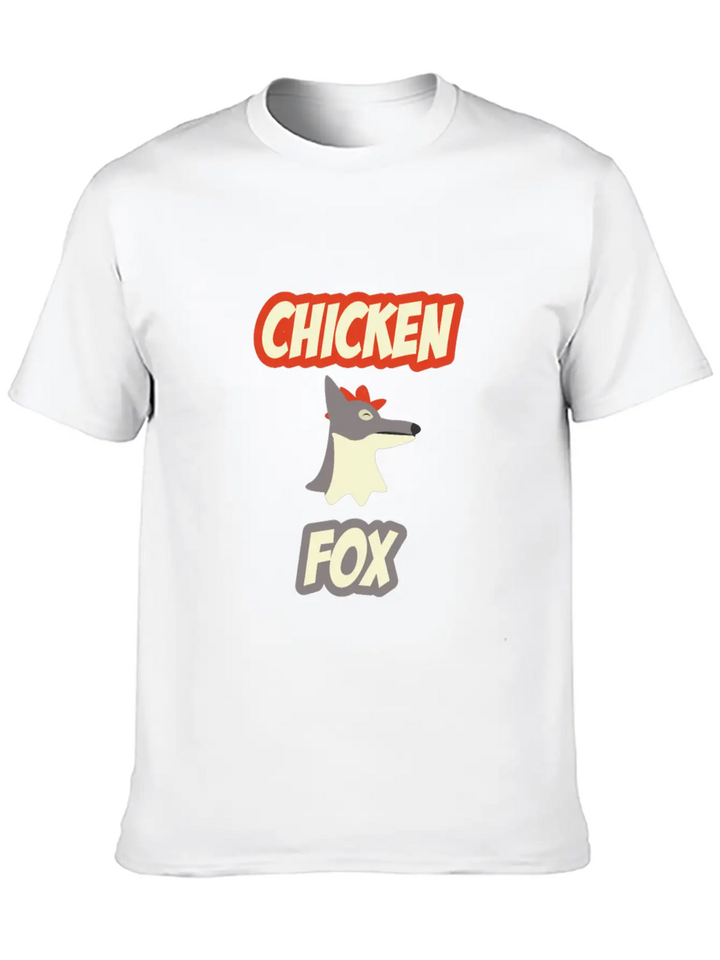 Chicken Fox - Fox Essential Cotton Tee For Daily Outfits – Unisex Style