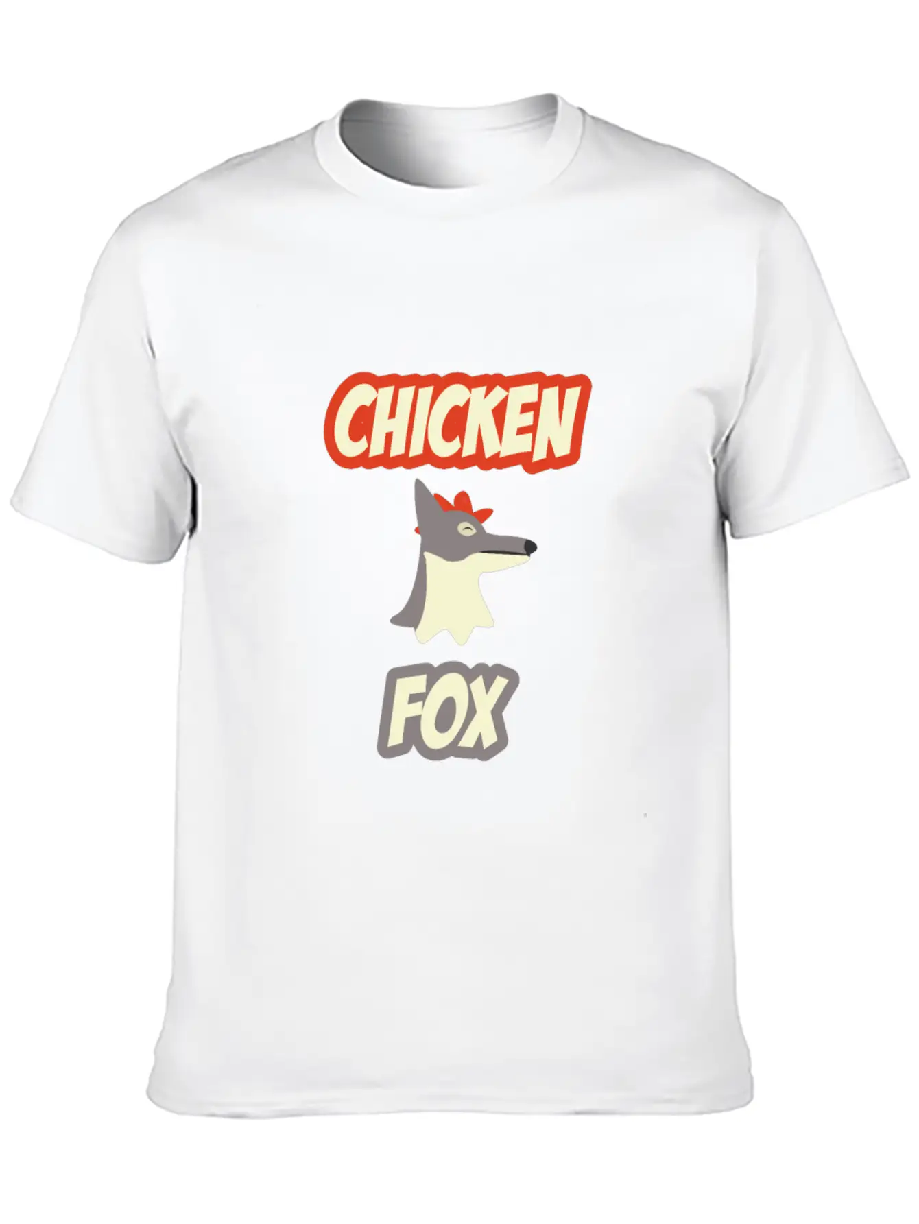 Chicken Fox - Fox Essential Cotton Tee For Daily Outfits – Unisex Style