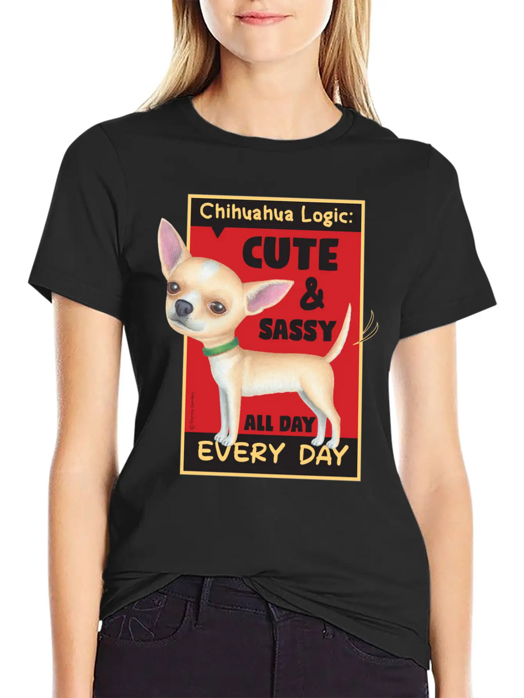 Chihuahua Logic Essential Cotton Tee For Daily Outfits – Unisex Style