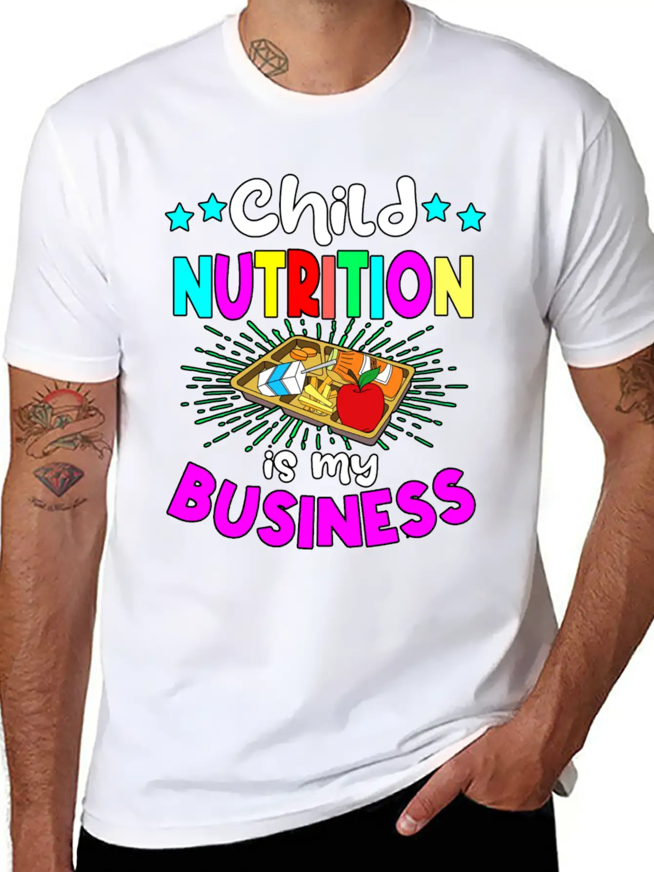 Child Nutrition Is My Bussiness Essential Tshirt Classic Cotton Tee – Unisex Comfort For Any Season