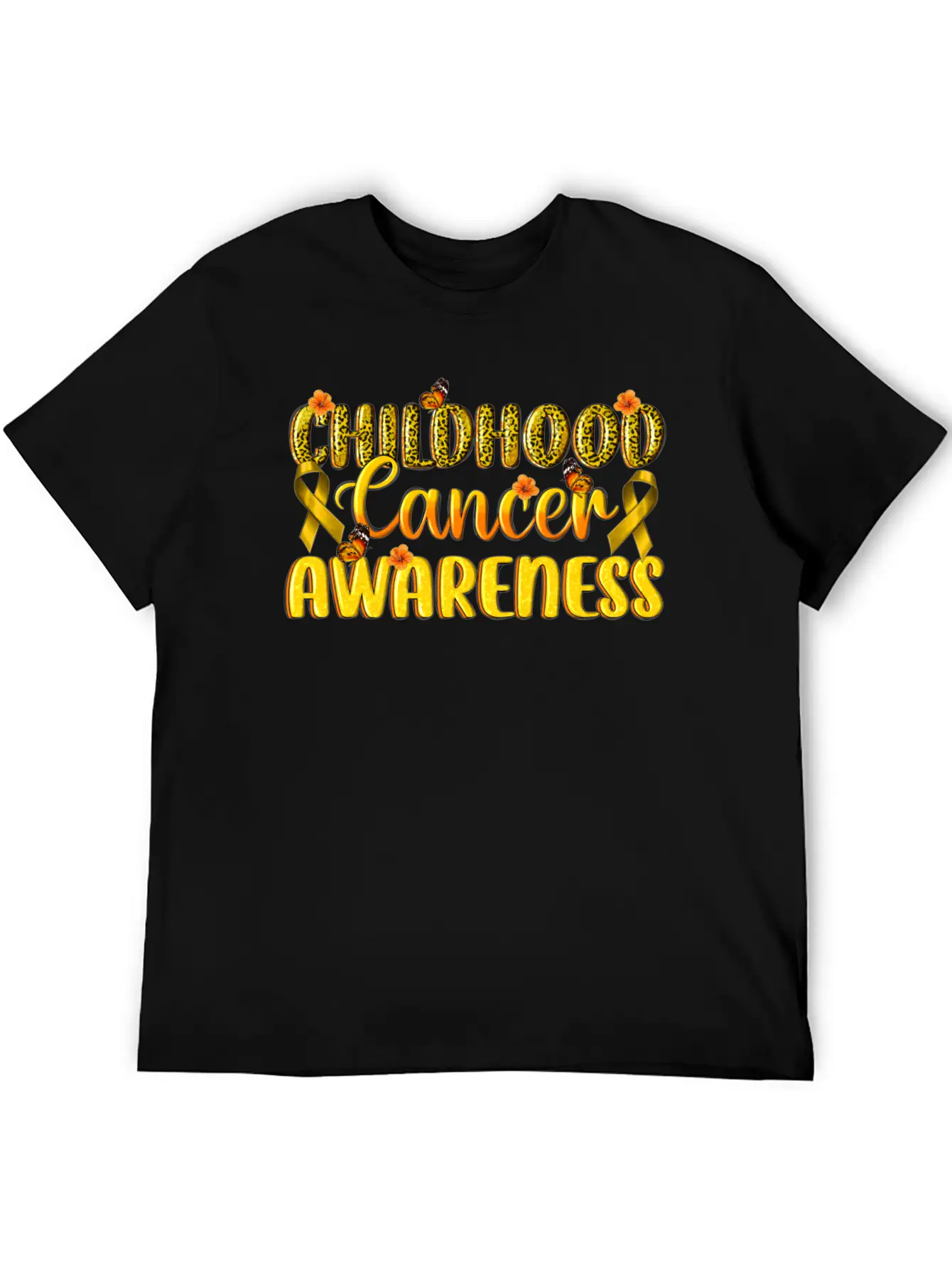 Childhood Cancer Awareness Essential Cotton Tee For Daily Outfits – Unisex Style