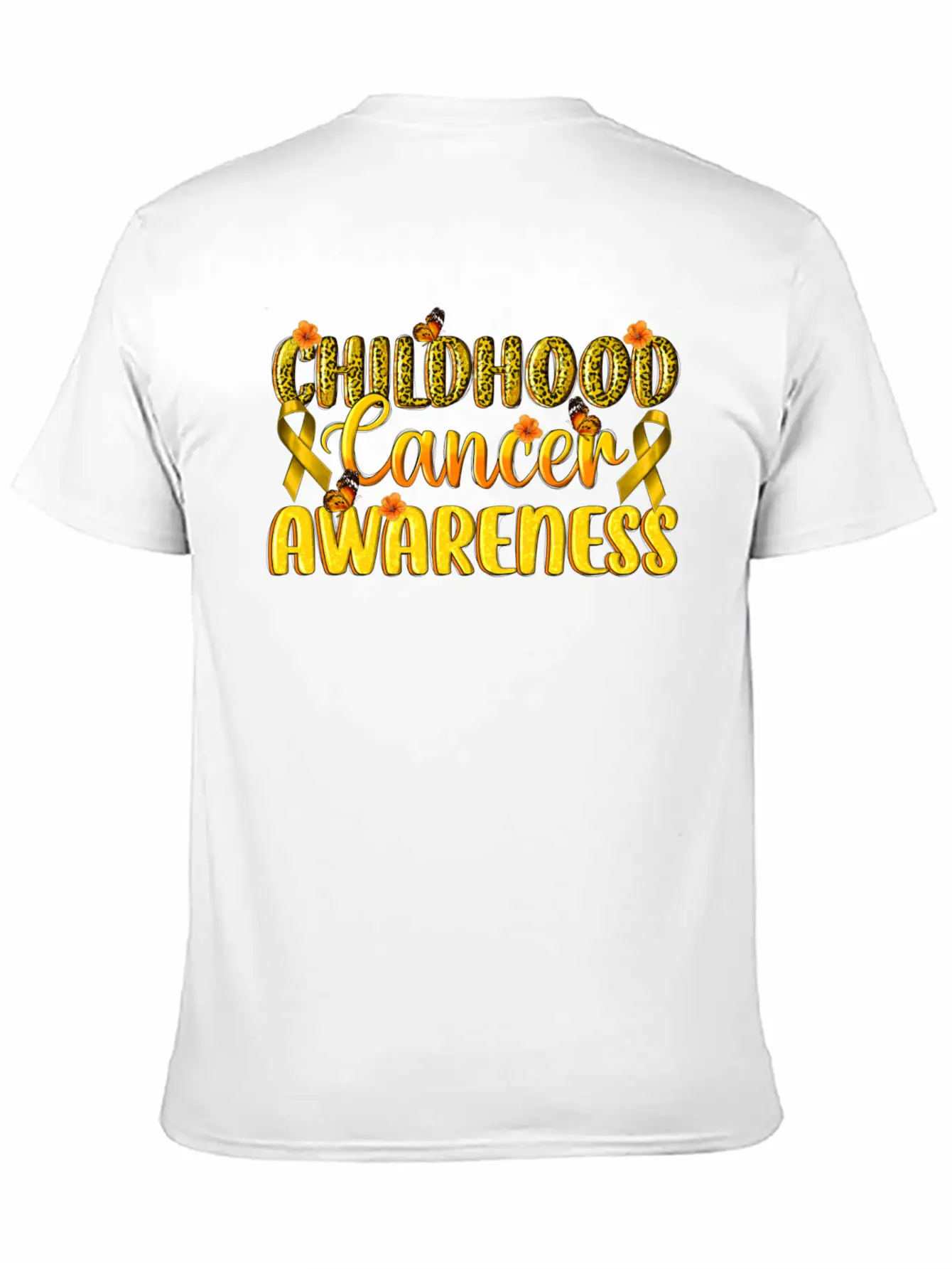 Childhood Cancer Awareness Essential Cotton Tee For Daily Outfits – Unisex Style