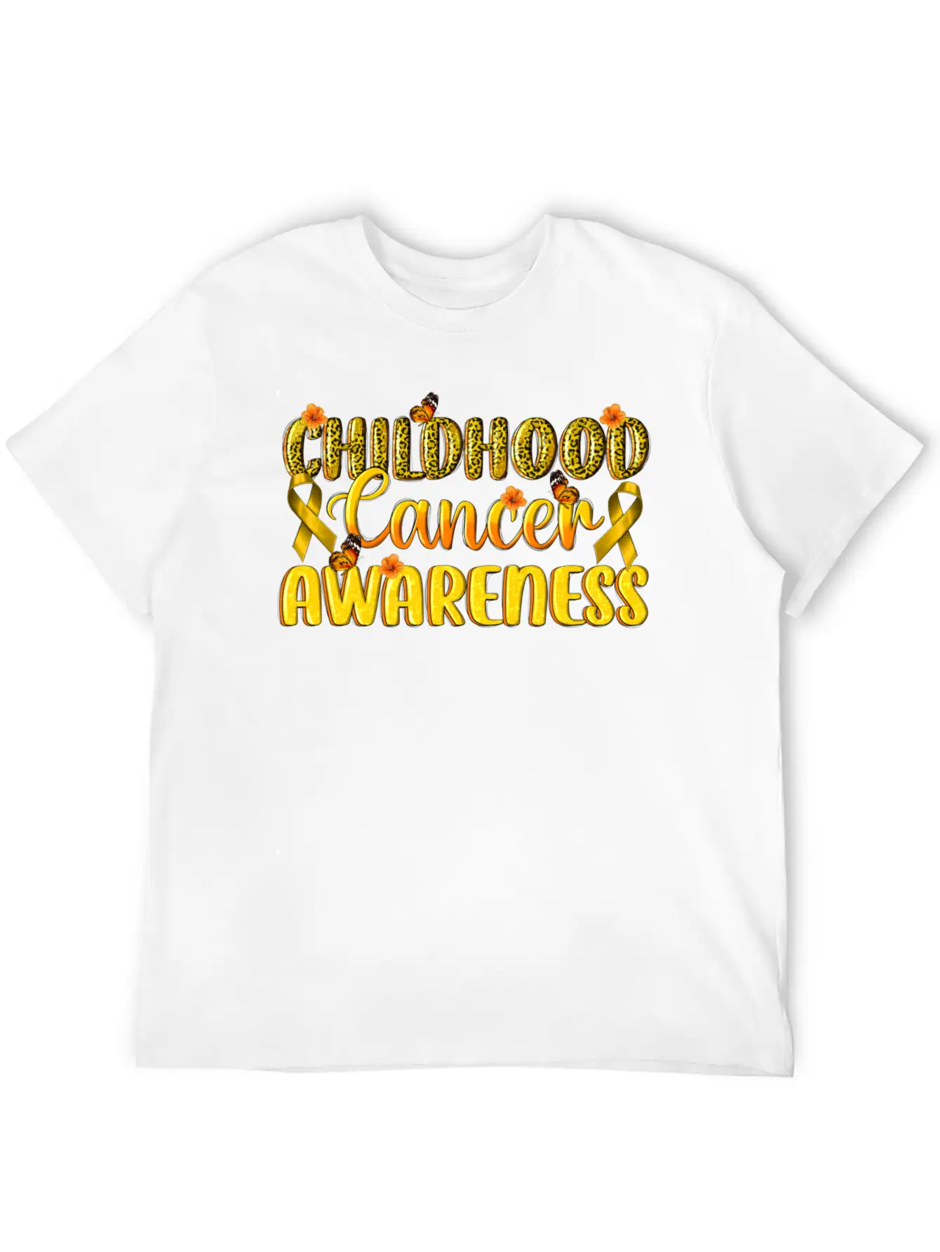 Childhood Cancer Awareness Essential Cotton Tee For Daily Outfits – Unisex Style