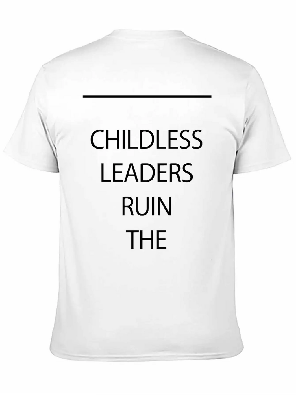 Childless Leaders Essential Cotton Tee For Daily Outfits – Unisex Style