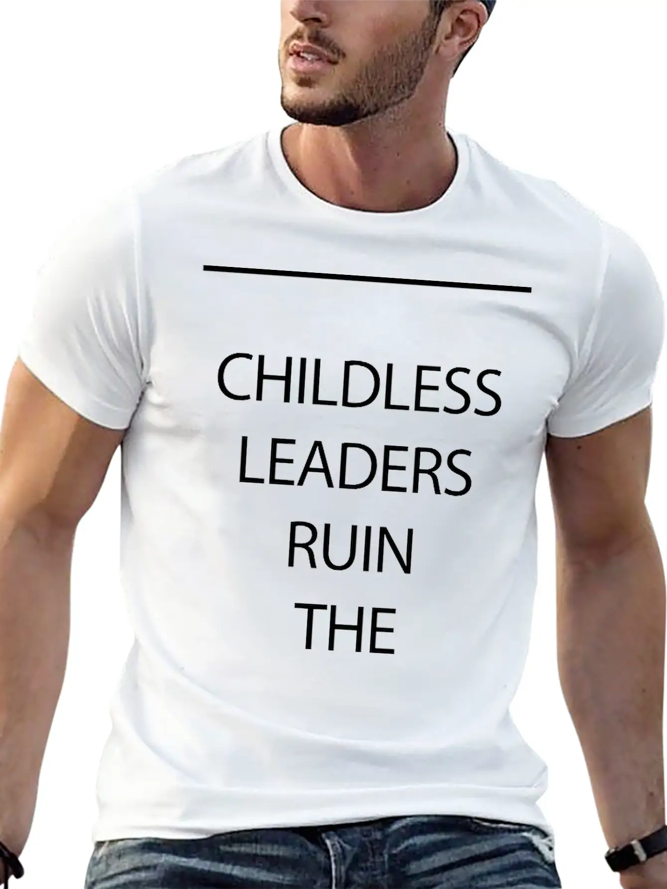 Childless Leaders Essential Cotton Tee For Daily Outfits – Unisex Style