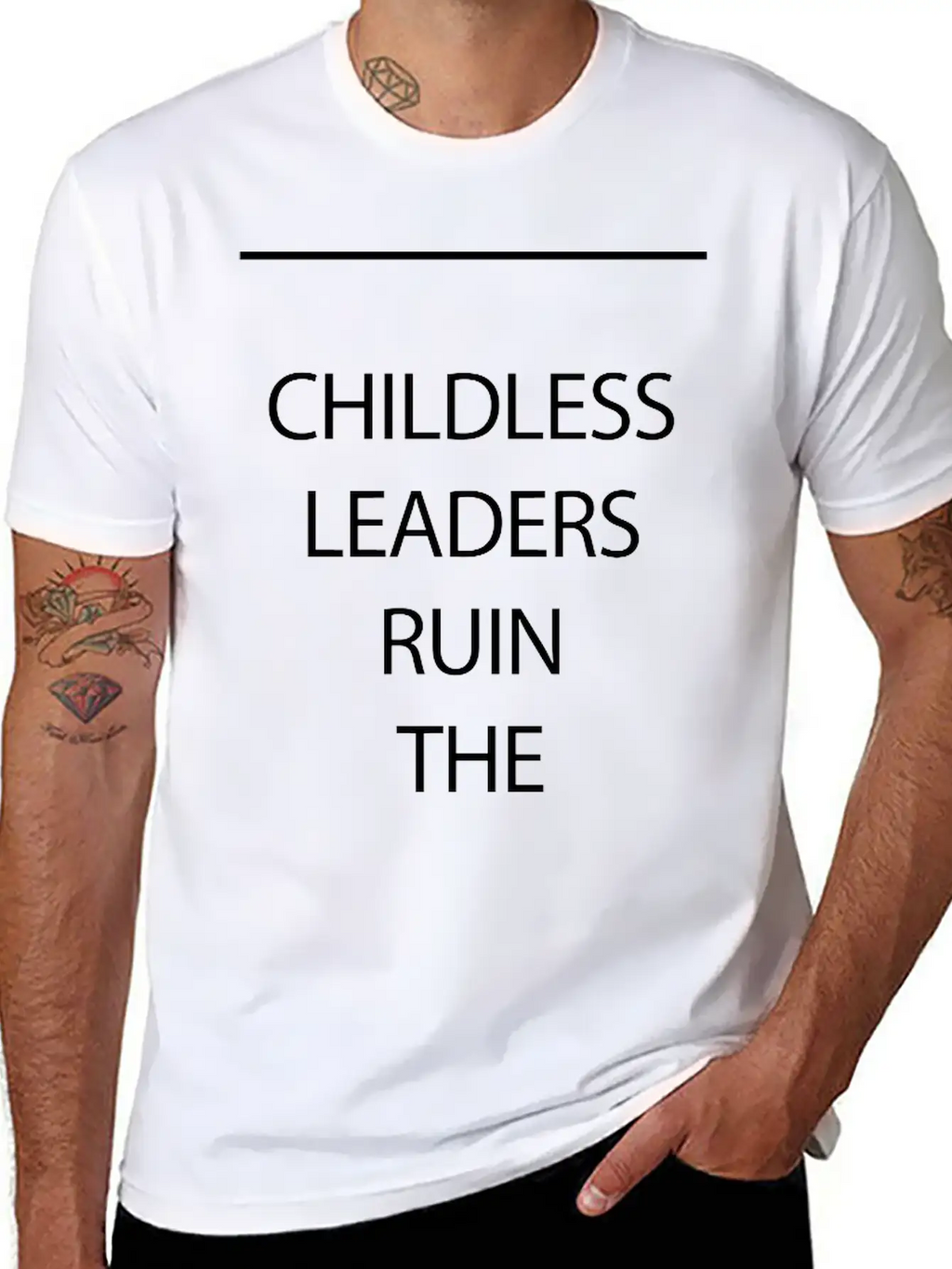 Childless Leaders Essential Cotton Tee For Daily Outfits – Unisex Style