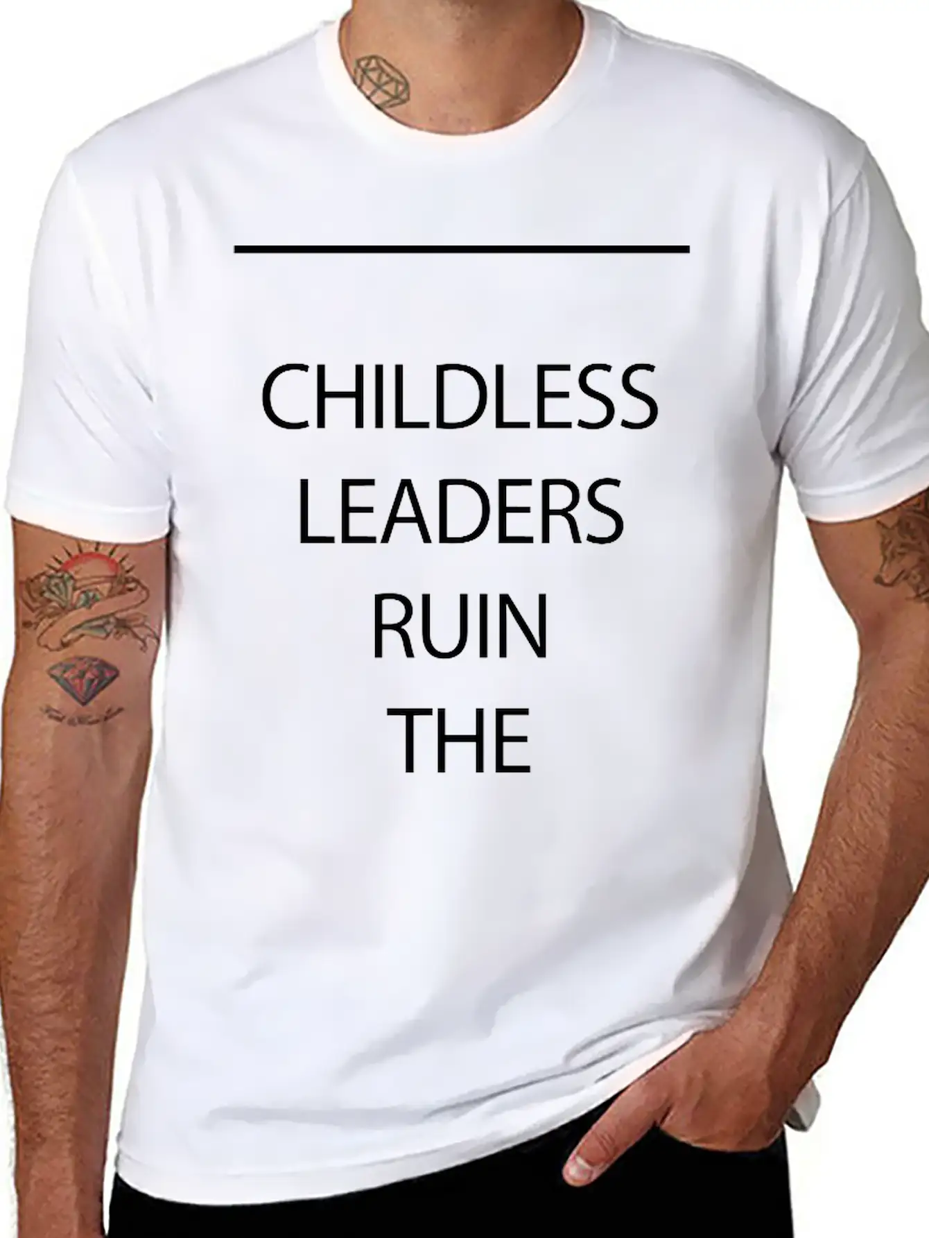 Childless Leaders Essential Cotton Tee For Daily Outfits – Unisex Style