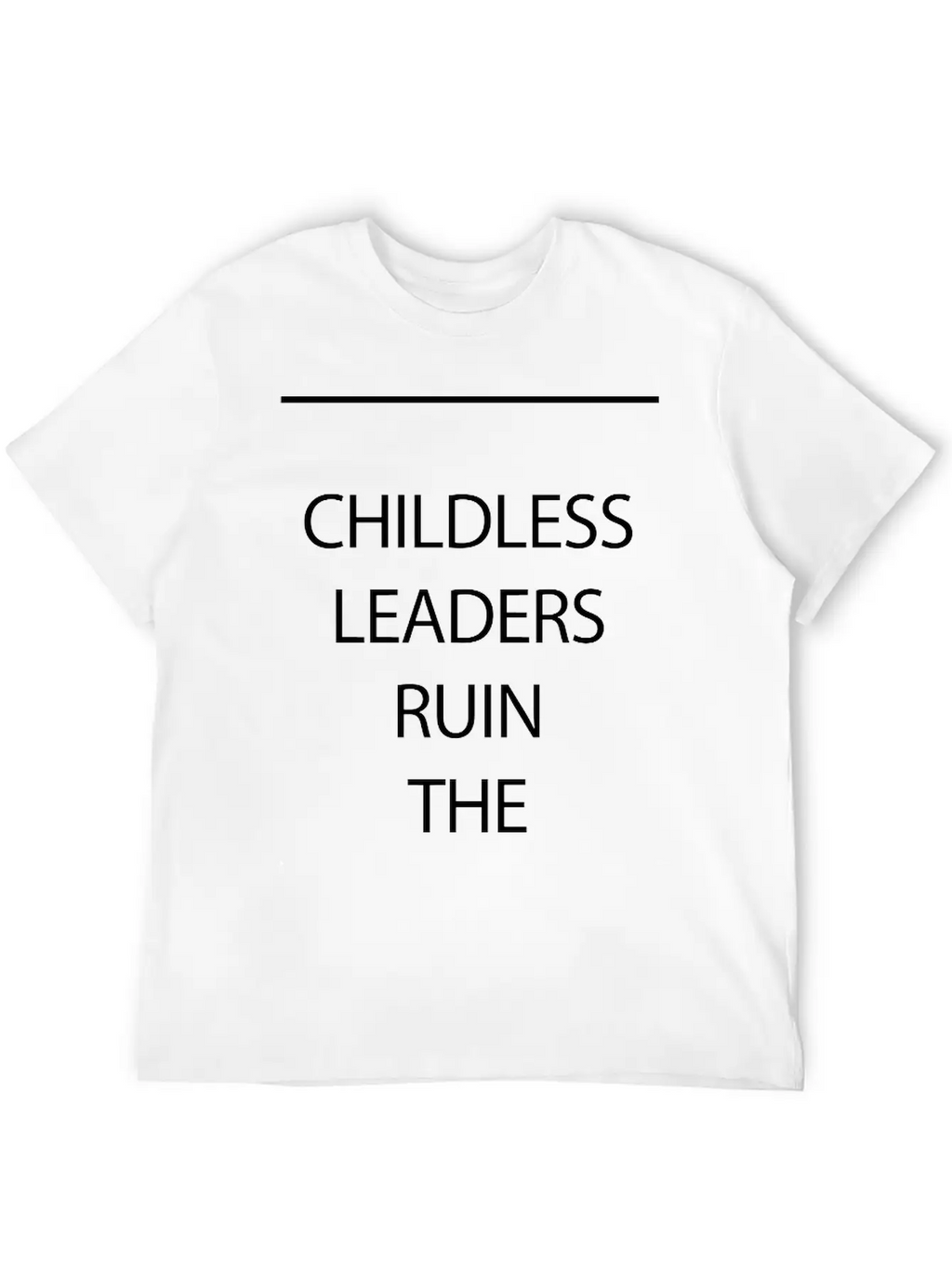Childless Leaders Essential Cotton Tee For Daily Outfits – Unisex Style