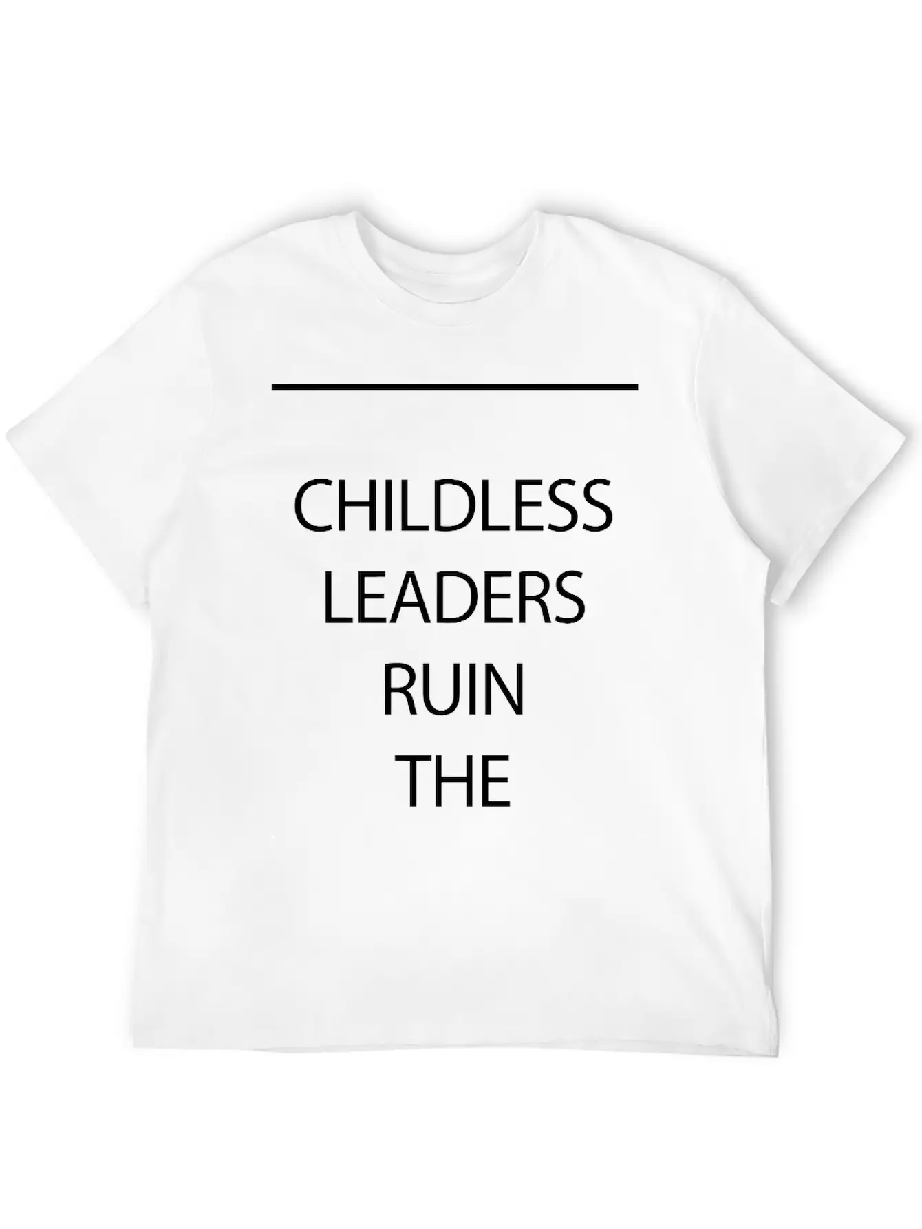 Childless Leaders Essential Cotton Tee For Daily Outfits – Unisex Style