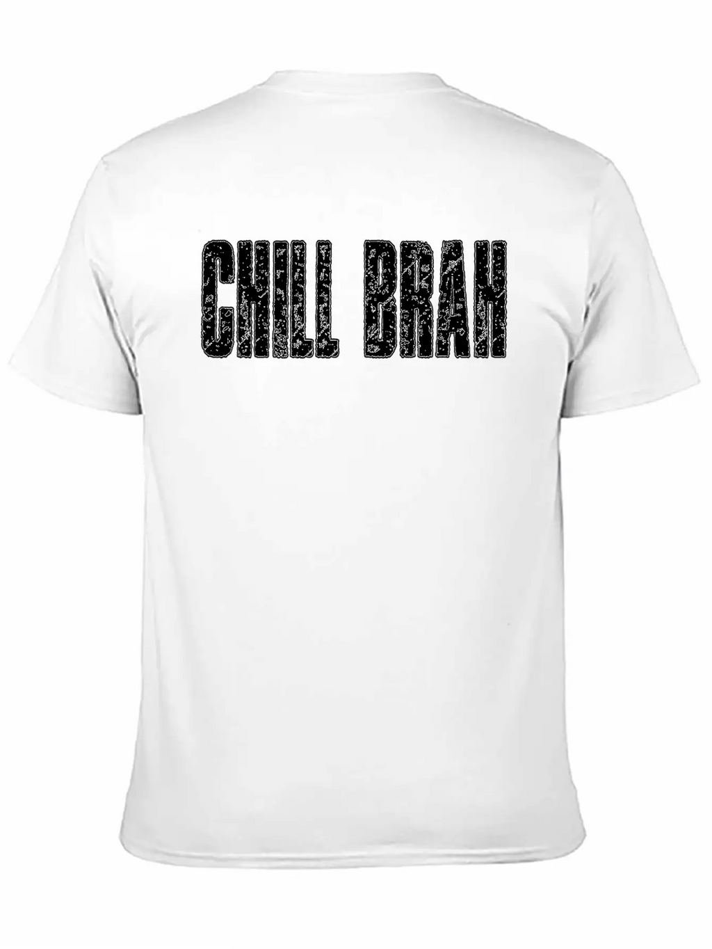 CHILL BRAH Essential Cotton Tee For Daily Outfits – Unisex Style
