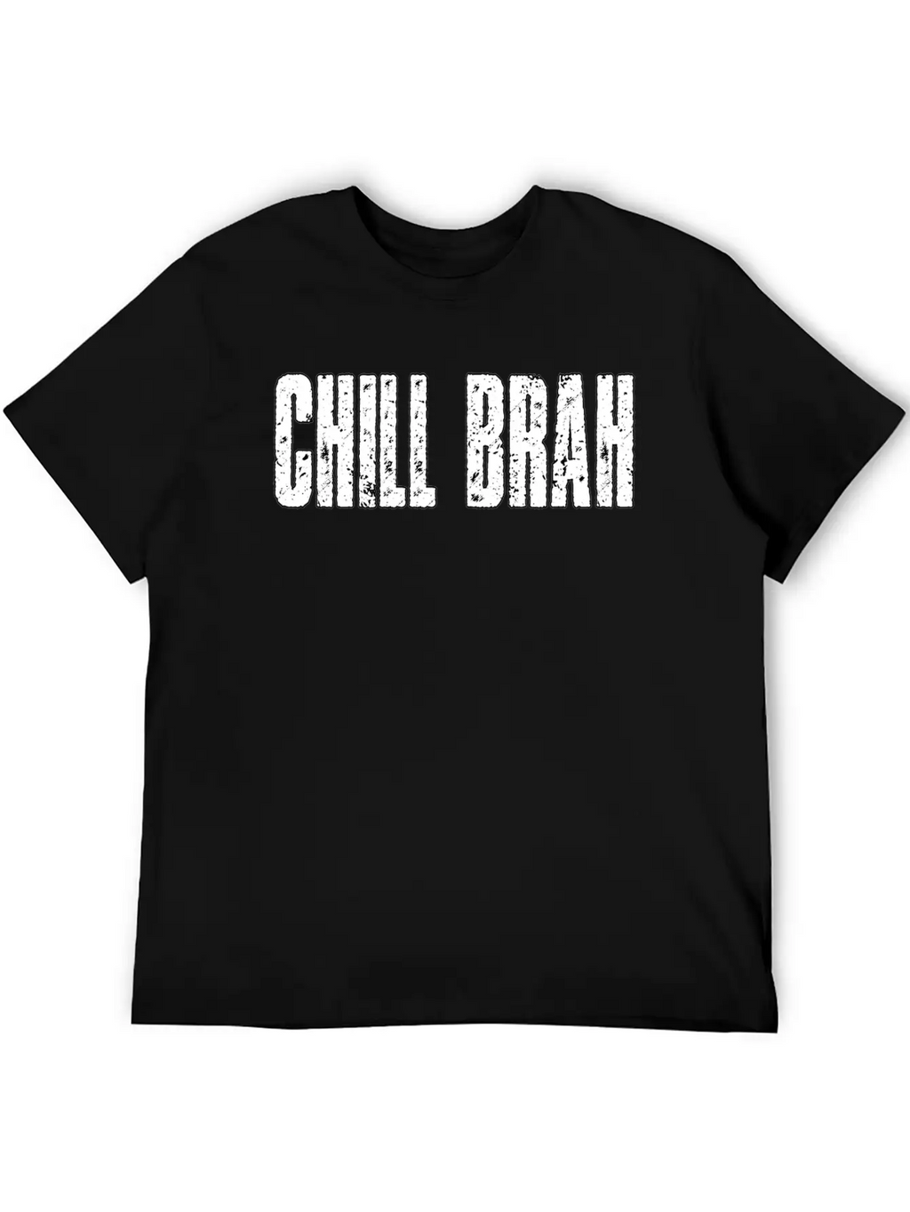 CHILL BRAH Essential Cotton Tee For Daily Outfits – Unisex Style