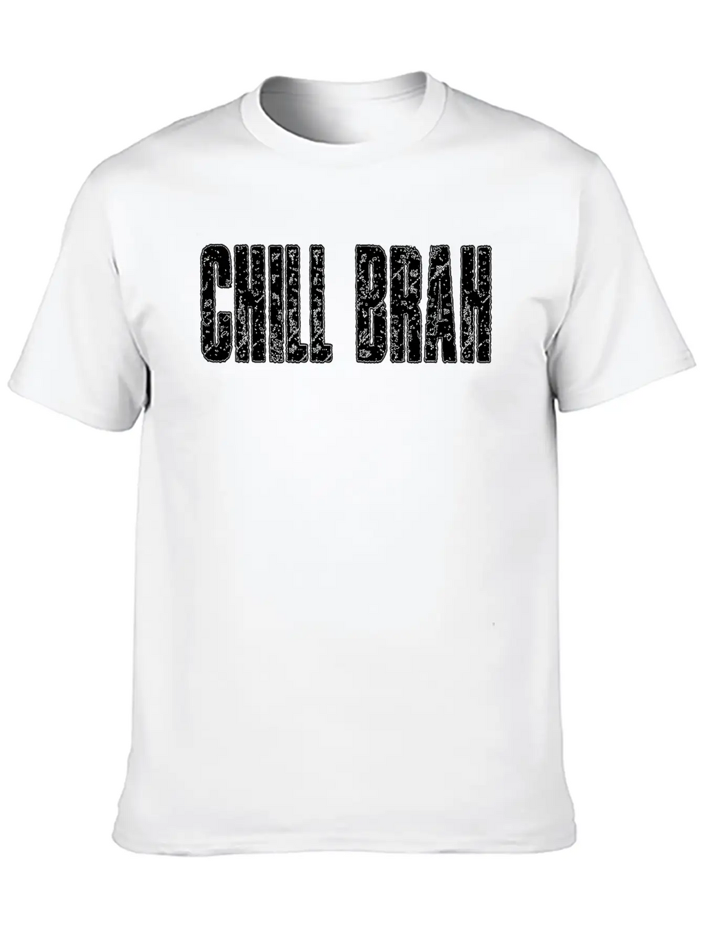 CHILL BRAH Essential Cotton Tee For Daily Outfits – Unisex Style