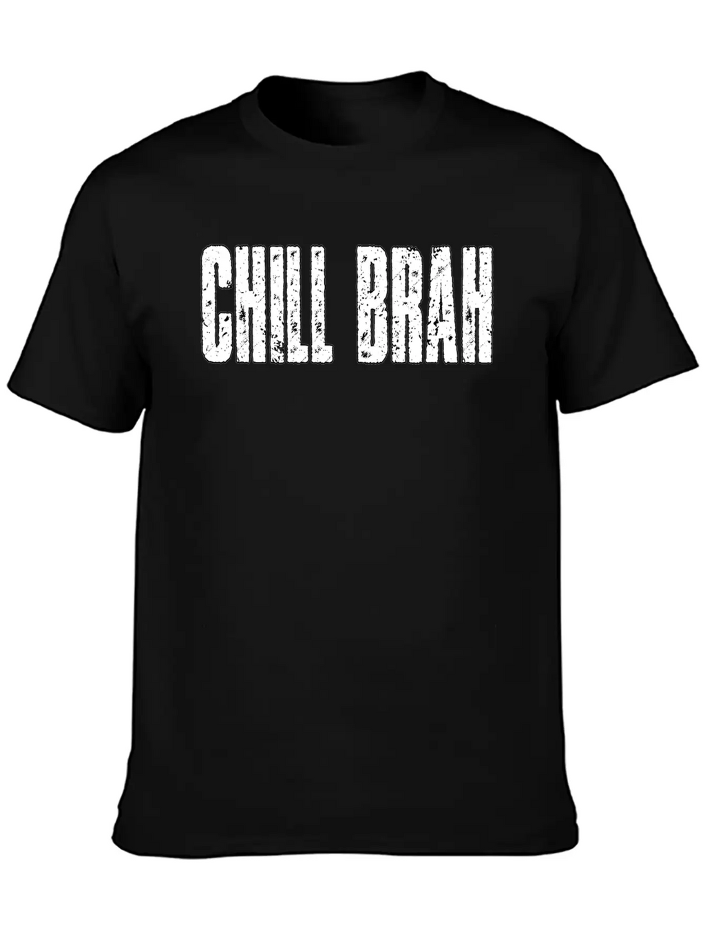 CHILL BRAH Essential Cotton Tee For Daily Outfits – Unisex Style