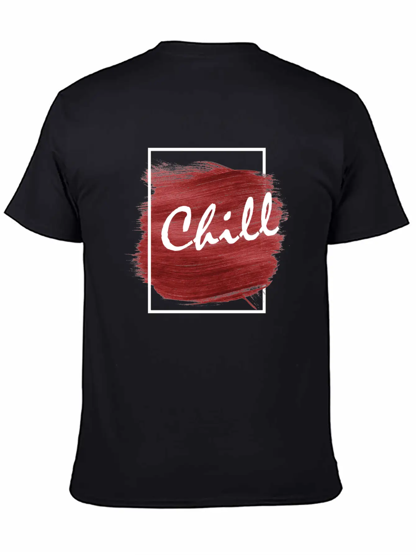 Chill Illustration Design Breathable Graphic T-Shirt – Perfect For Casual Days
