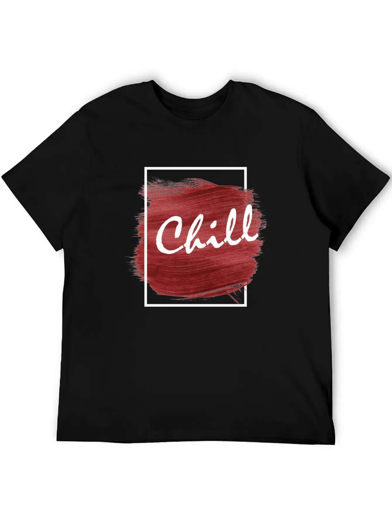 Chill Illustration Design Breathable Graphic T-Shirt – Perfect For Casual Days