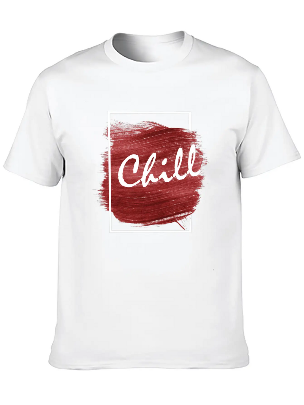 Chill Illustration Design Breathable Graphic T-Shirt – Perfect For Casual Days