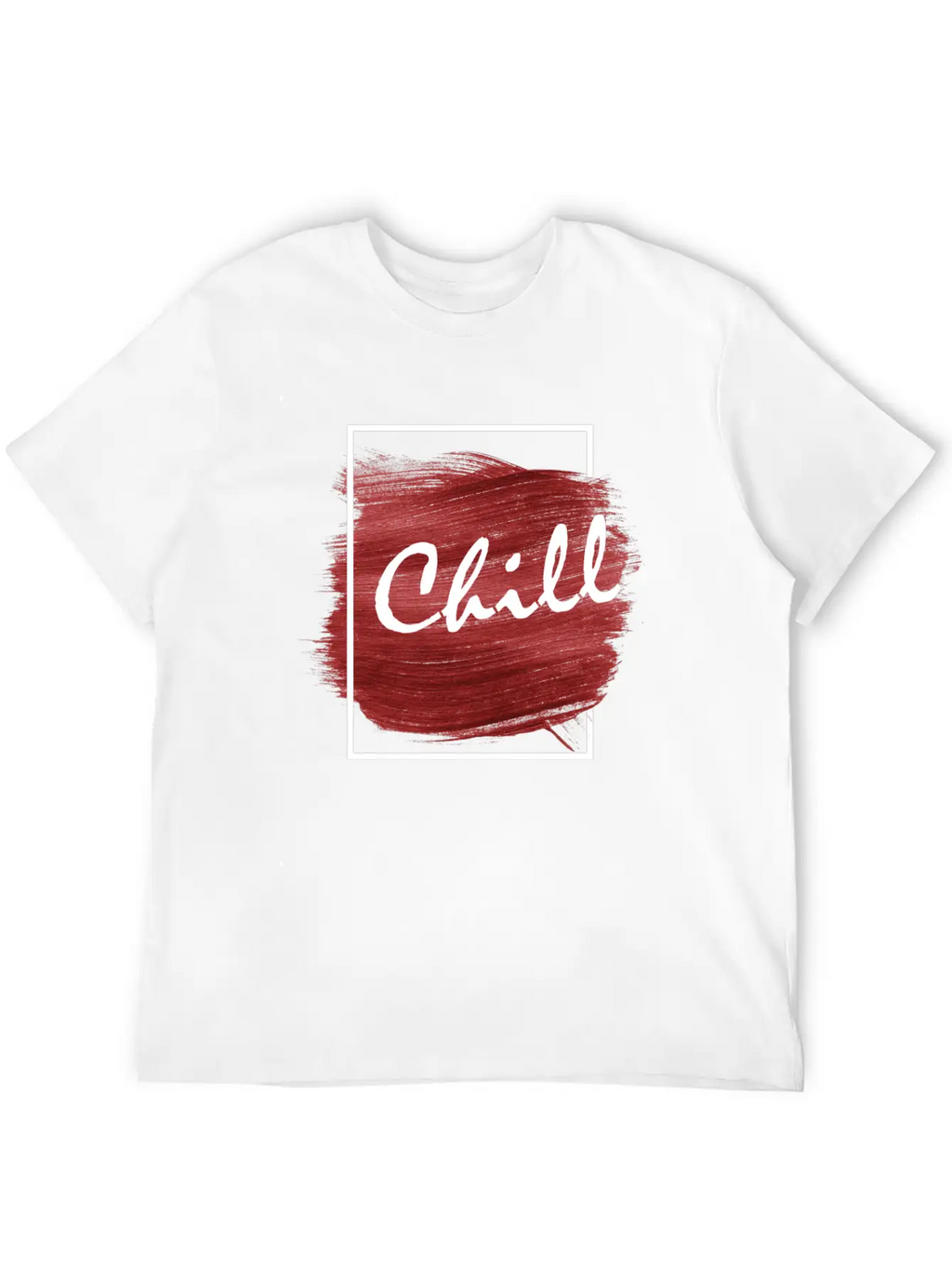 Chill Illustration Design Breathable Graphic T-Shirt – Perfect For Casual Days
