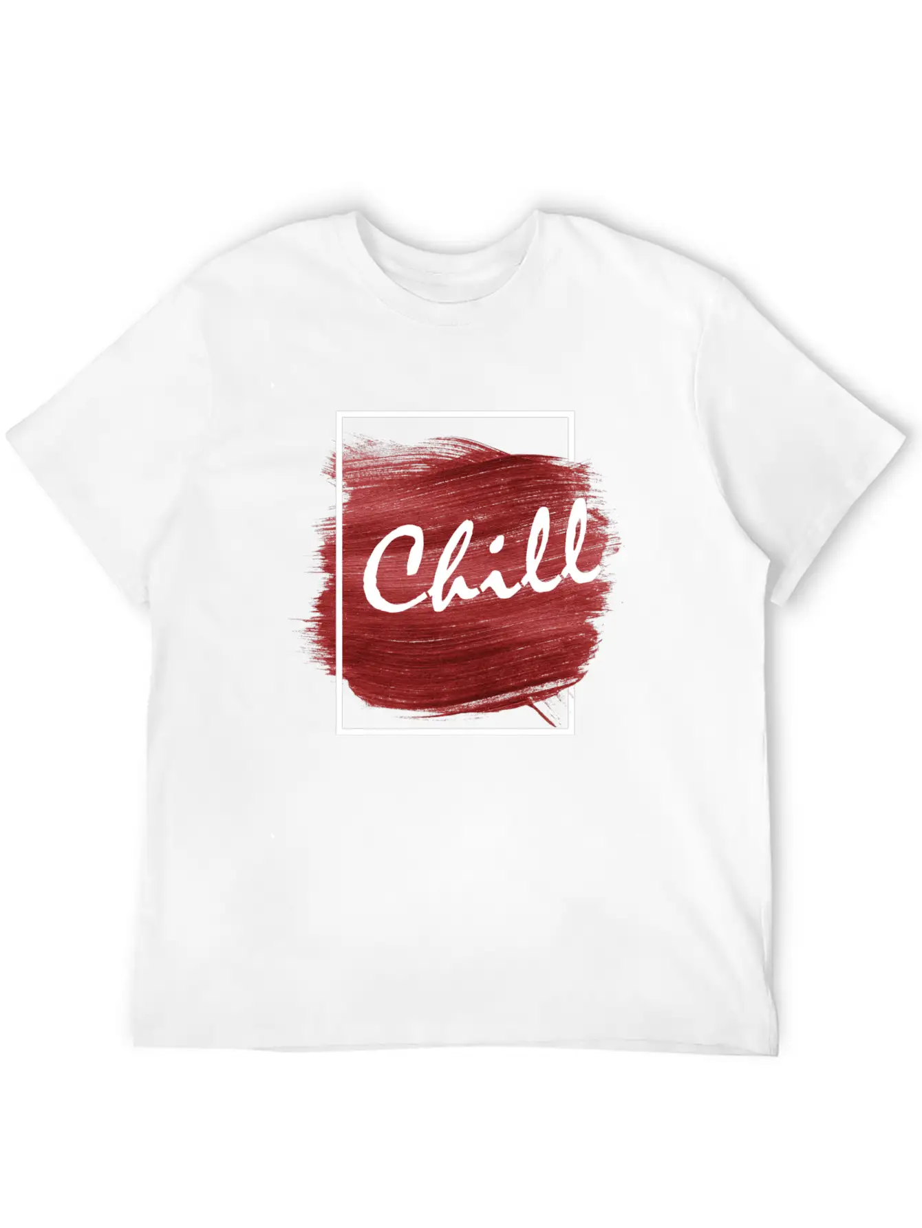 Chill Illustration Design Breathable Graphic T-Shirt – Perfect For Casual Days