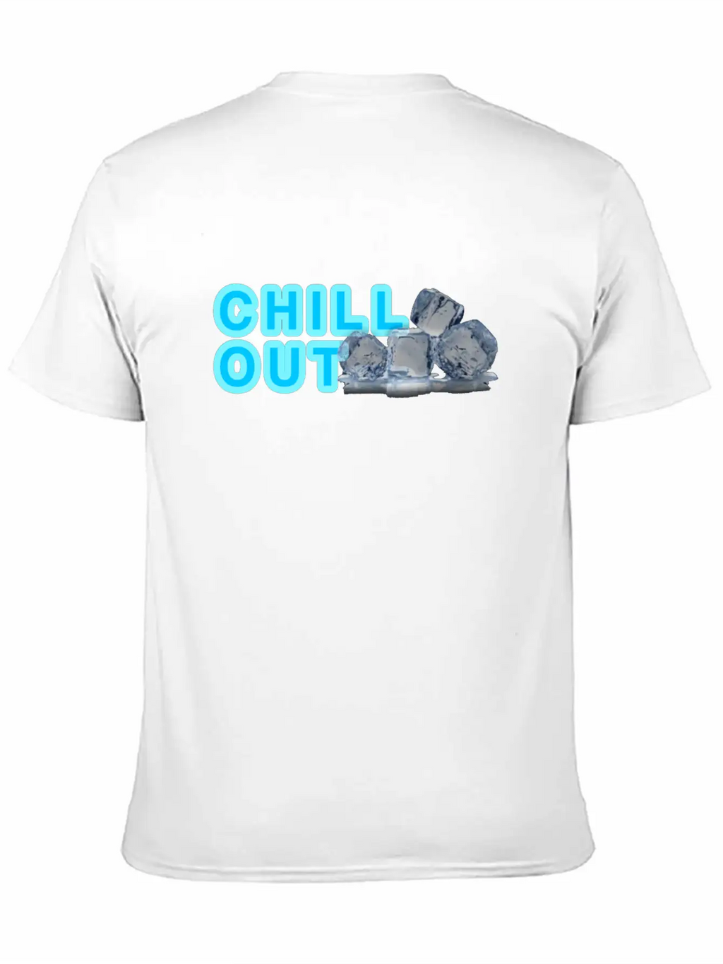 CHILL OUT Basic Graphic T-Shirt – Daily Comfort In Soft Cotton