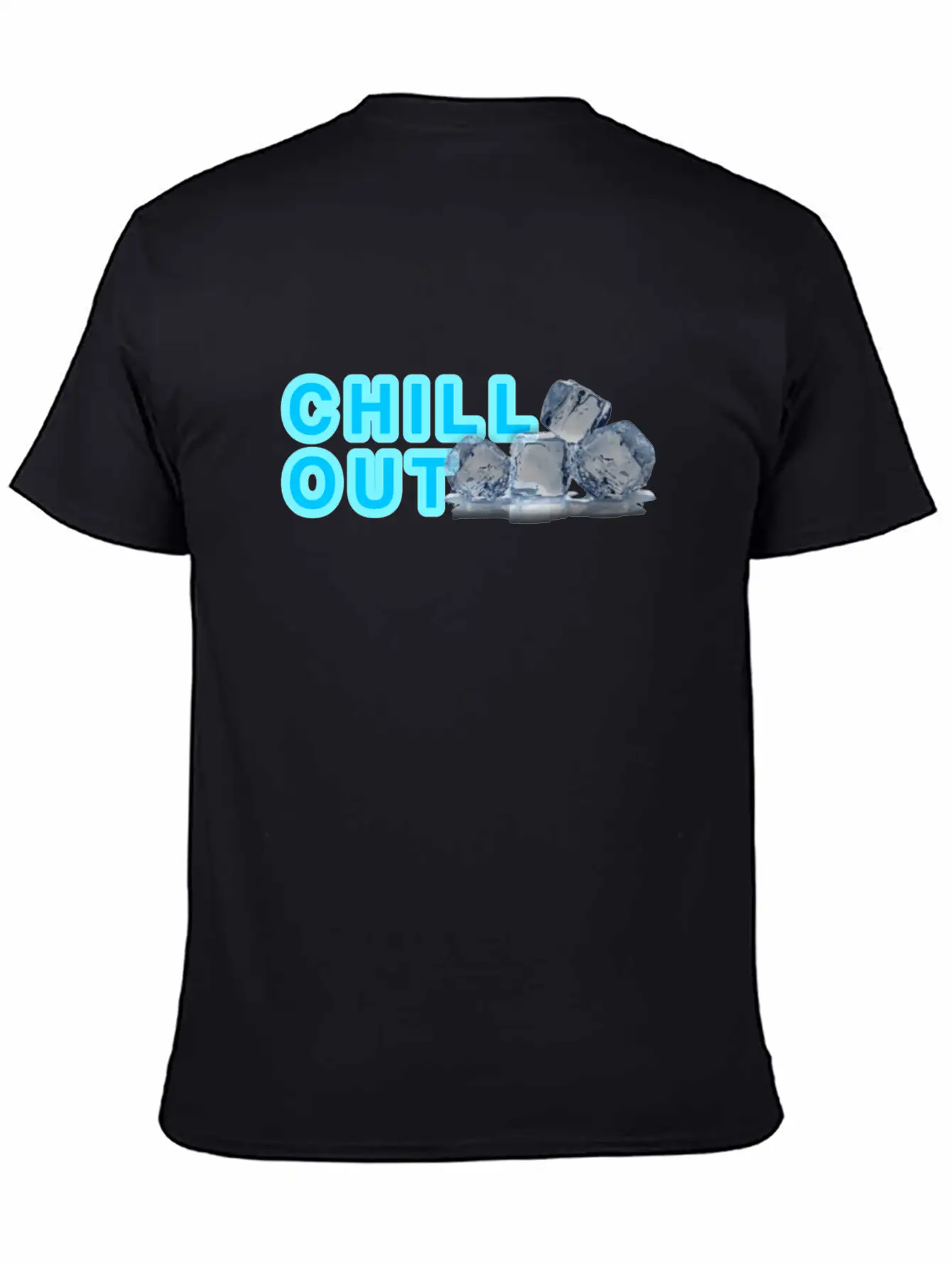 CHILL OUT Basic Graphic T-Shirt – Daily Comfort In Soft Cotton