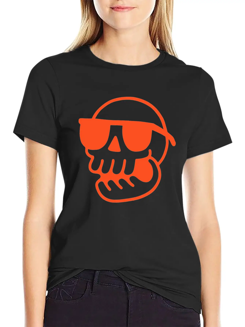 Chill Skull Unisex Casual T-Shirt – Clean Design For Daily Comfort