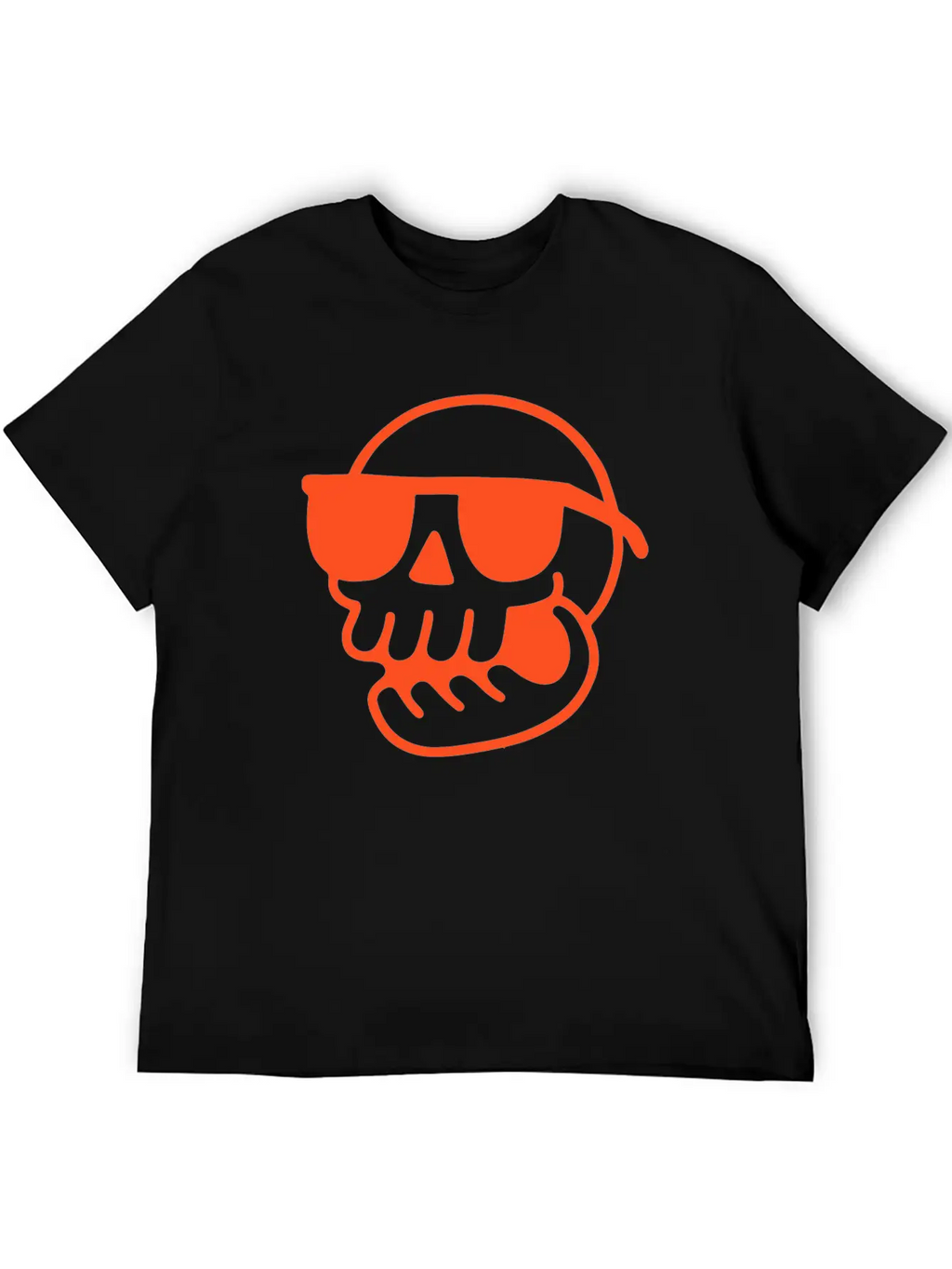 Chill Skull Unisex Casual T-Shirt – Clean Design For Daily Comfort