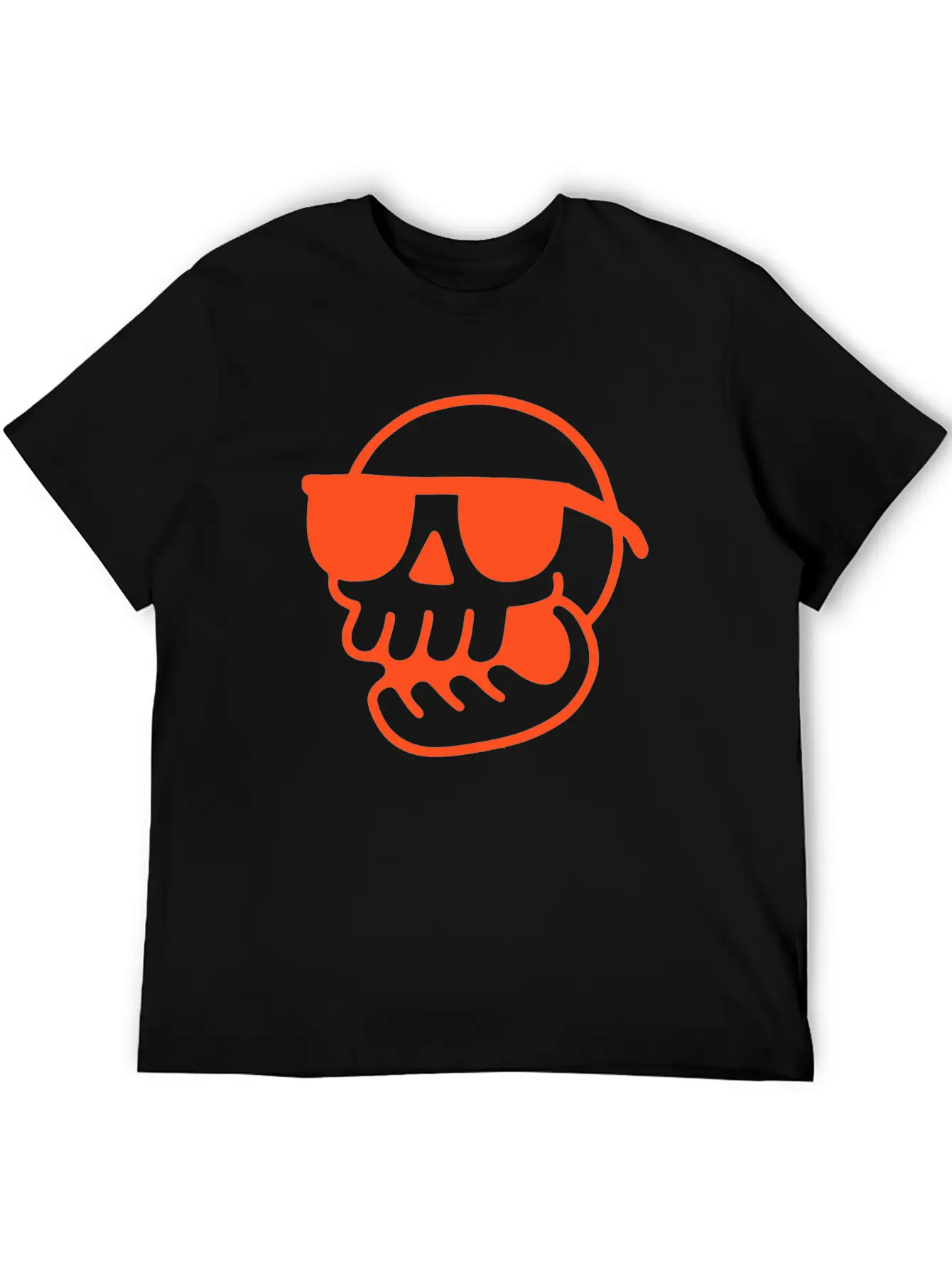 Chill Skull Unisex Casual T-Shirt – Clean Design For Daily Comfort