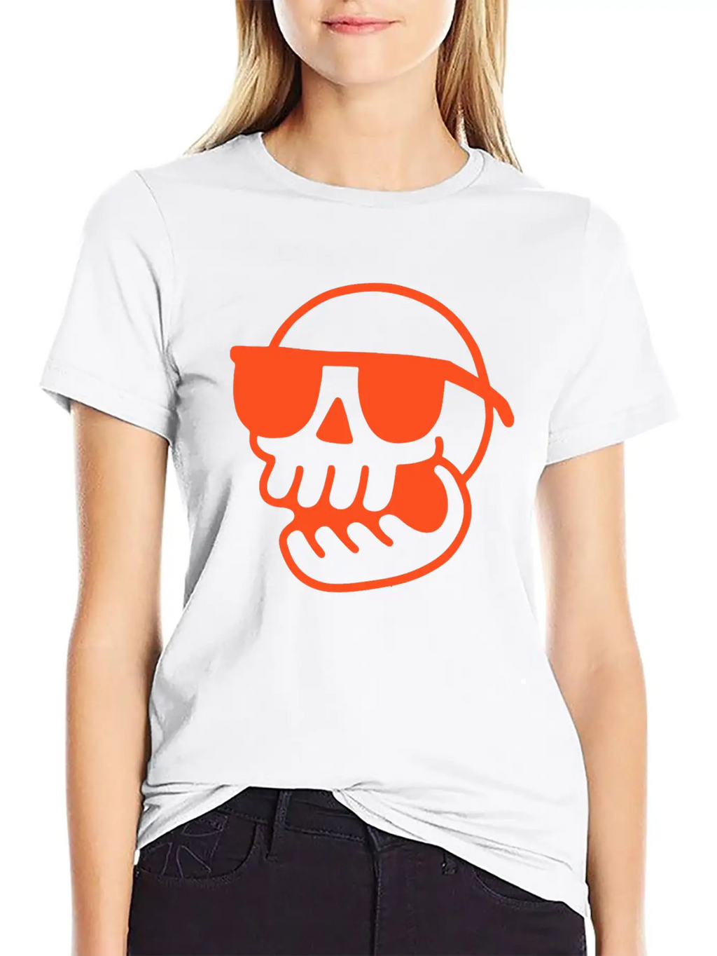 Chill Skull Unisex Casual T-Shirt – Clean Design For Daily Comfort