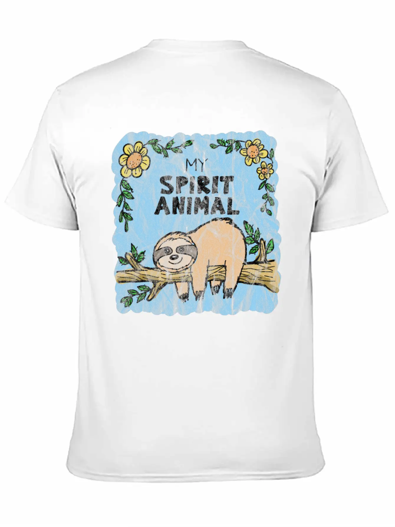 Chilling Lazy Sloth Relaxed Everyday Tee – Lightweight And Durable Cotton