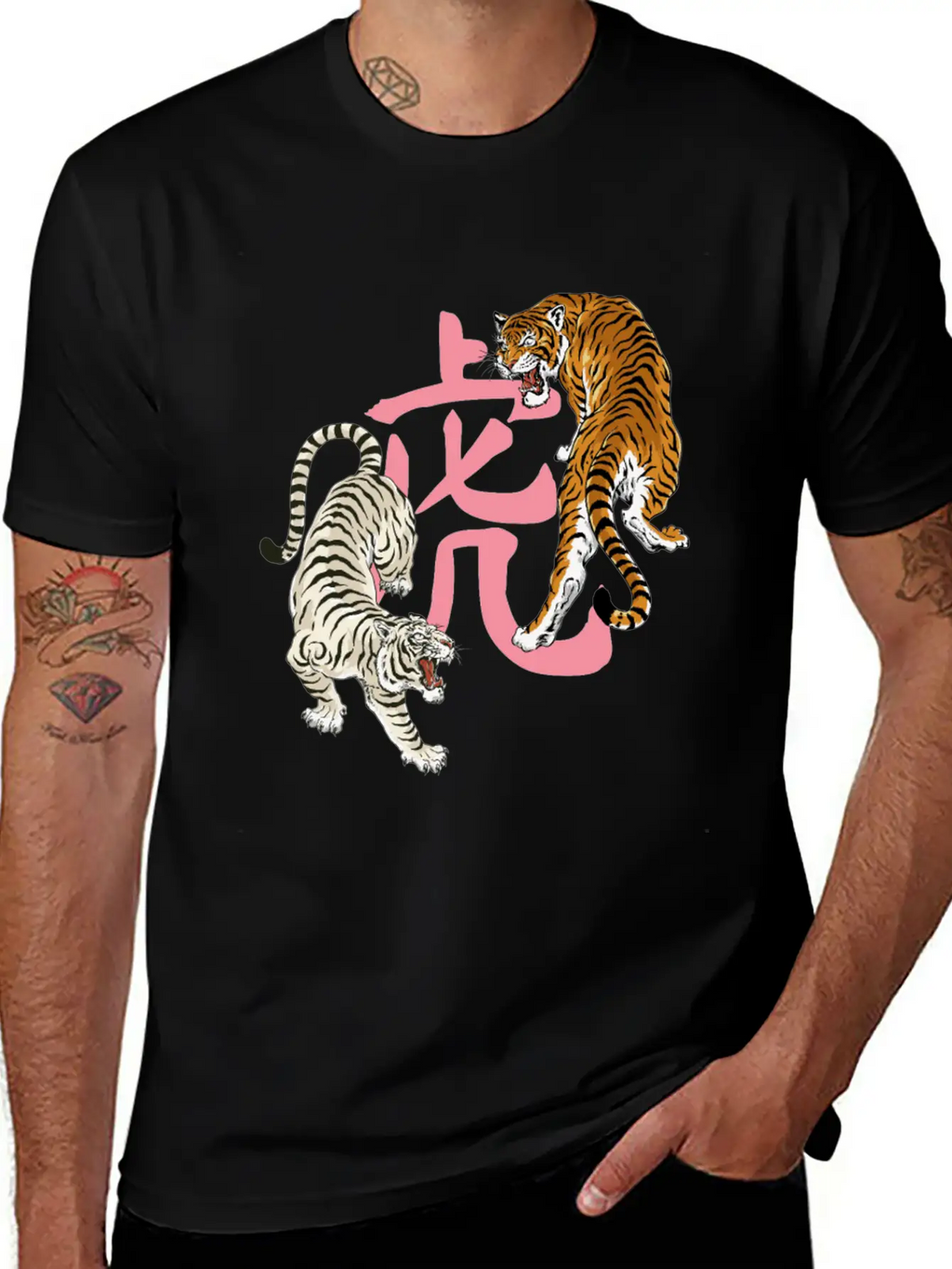 Chinese New Year Of Tiger 2022 Japanese Aesthetic Classic Cotton Tee – Unisex Comfort For Any Season