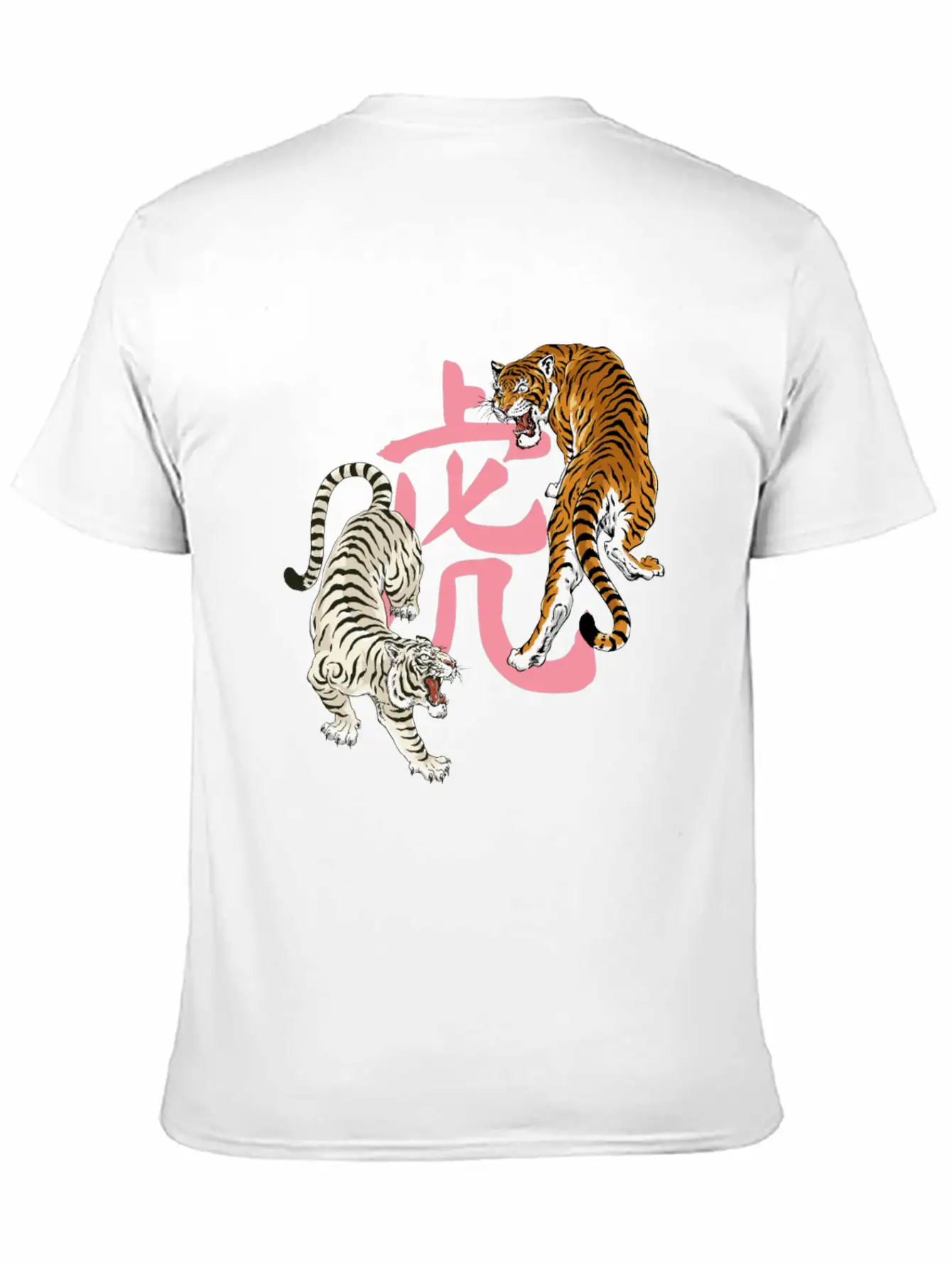 Chinese New Year Of Tiger 2022 Japanese Aesthetic Classic Cotton Tee – Unisex Comfort For Any Season