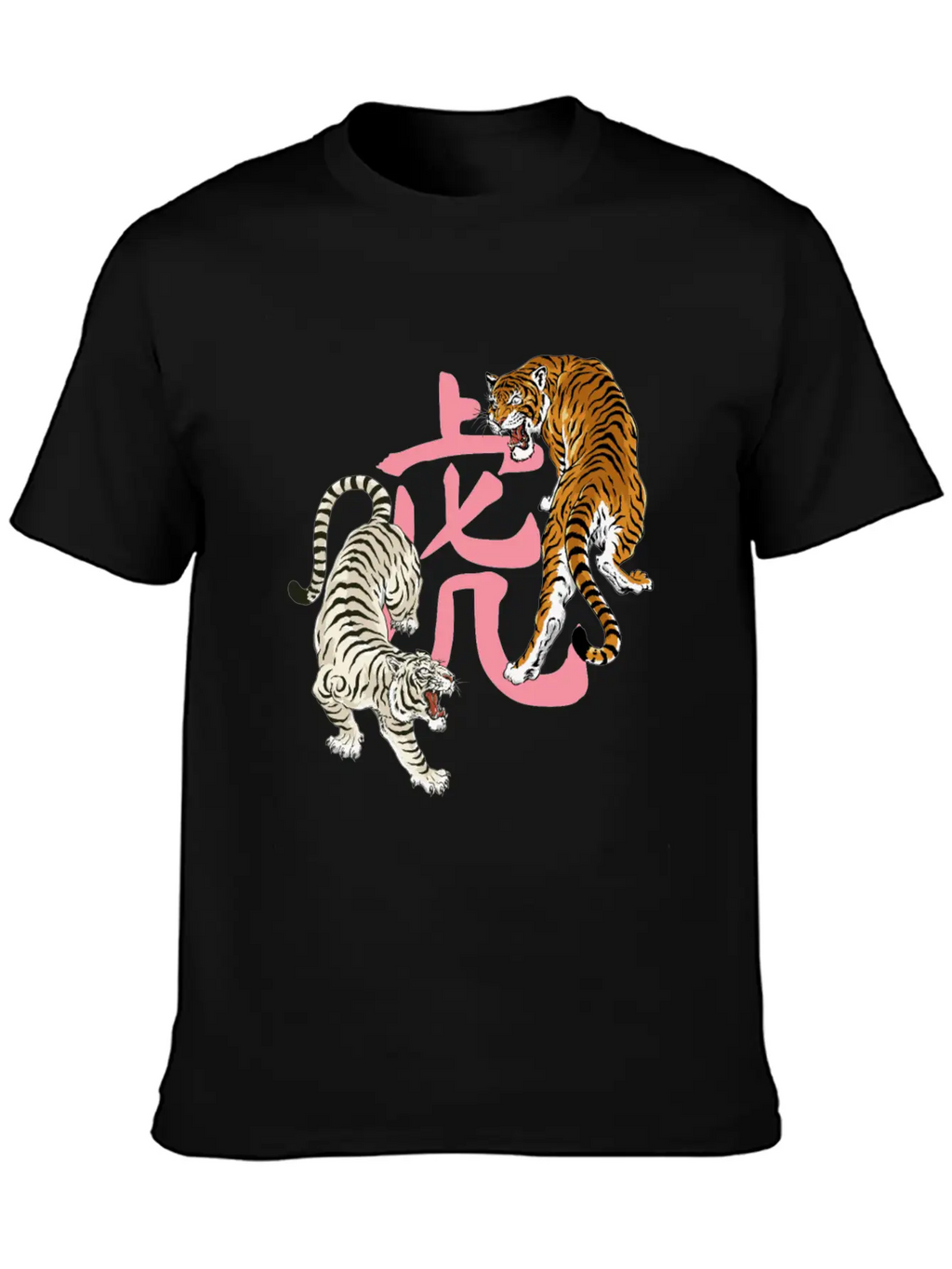Chinese New Year Of Tiger 2022 Japanese Aesthetic Classic Cotton Tee – Unisex Comfort For Any Season