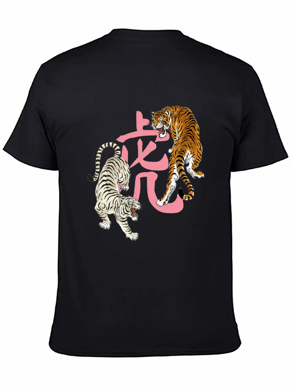 Chinese New Year Of Tiger 2022 Japanese Aesthetic Classic Cotton Tee – Unisex Comfort For Any Season