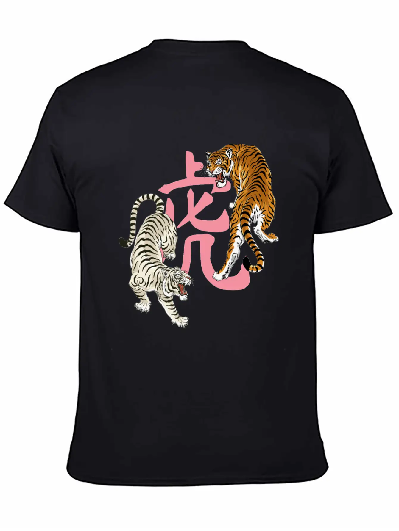 Chinese New Year Of Tiger 2022 Japanese Aesthetic Classic Cotton Tee – Unisex Comfort For Any Season