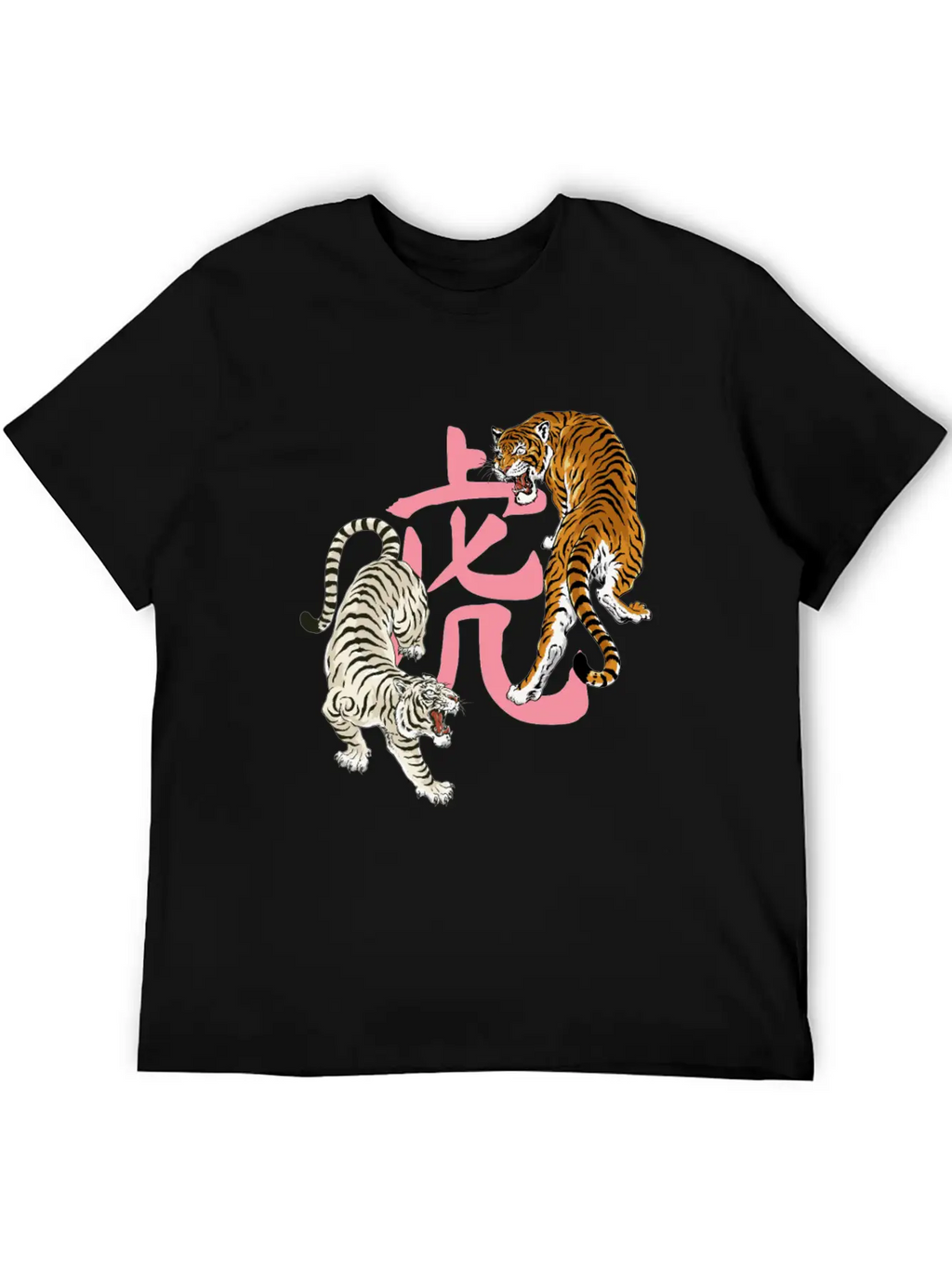 Chinese New Year Of Tiger 2022 Japanese Aesthetic Classic Cotton Tee – Unisex Comfort For Any Season