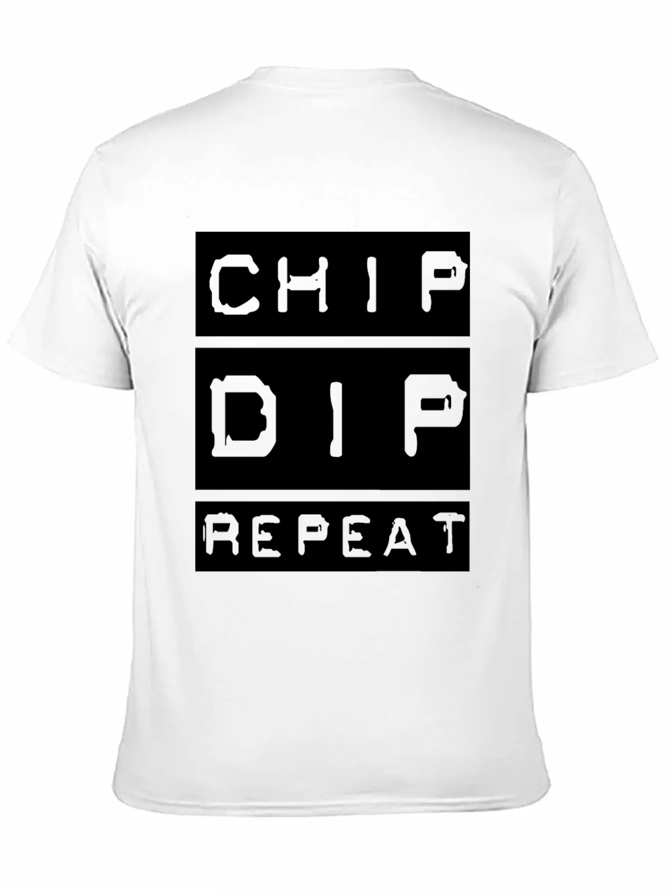 Chip Dip Repeat Relaxed Everyday Tee – Lightweight And Durable Cotton