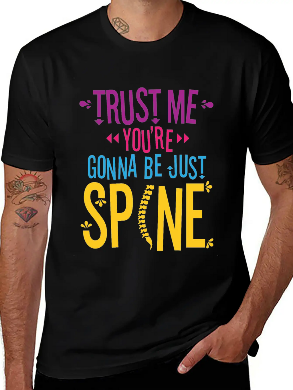Chiropractic Chiropractor Funny Saying Essential Cotton Tee For Daily Outfits – Unisex Style