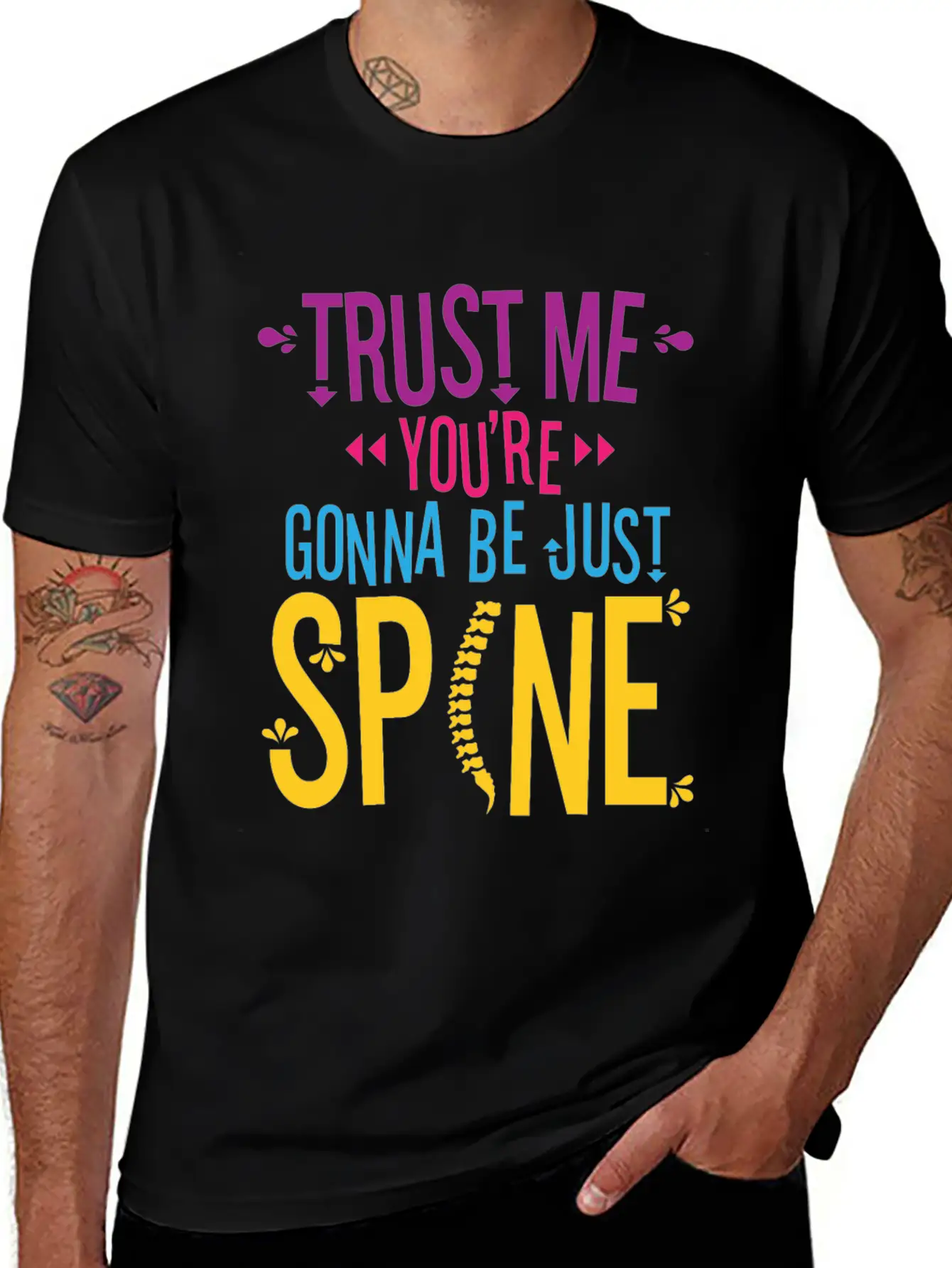 Chiropractic Chiropractor Funny Saying Essential Cotton Tee For Daily Outfits – Unisex Style
