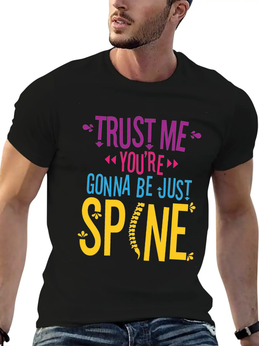 Chiropractic Chiropractor Funny Saying Essential Cotton Tee For Daily Outfits – Unisex Style